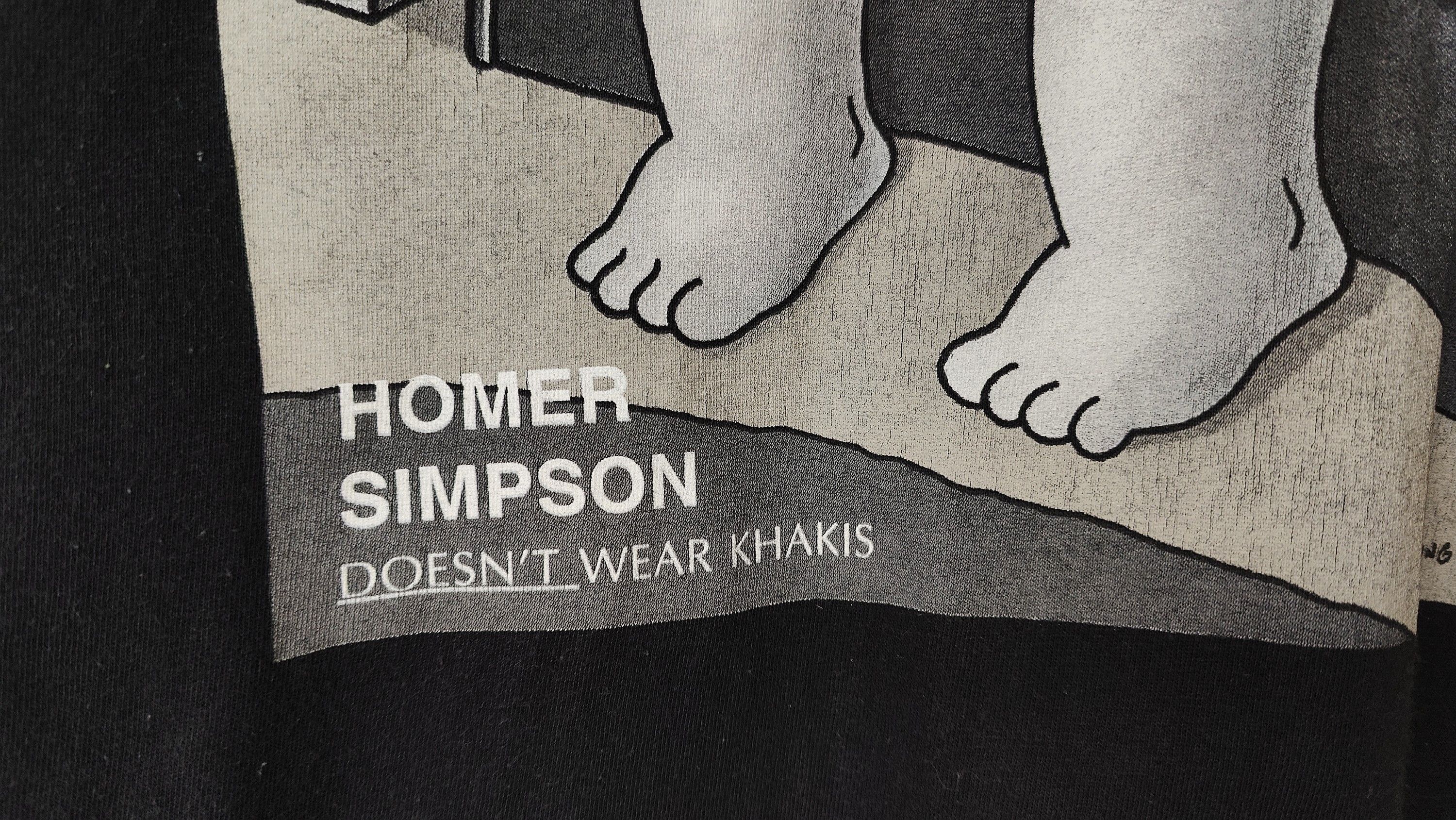 The Simpsons Stanley Desantis Vintage Homer The Simpsons 1995 VTG Tshirt Size US L / EU 52-54 / 3 - 5 Thumbnail