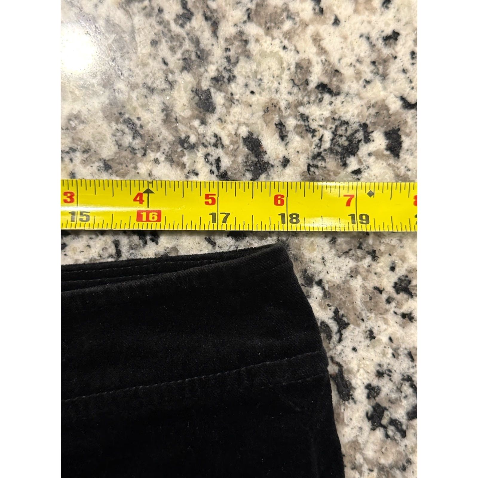 Eileen Fisher Eileen Fisher Pants Womens Large Black Velvet Straight Leg 36x30.5 Size 36" / US 14 / IT 50 - 2 Thumbnail