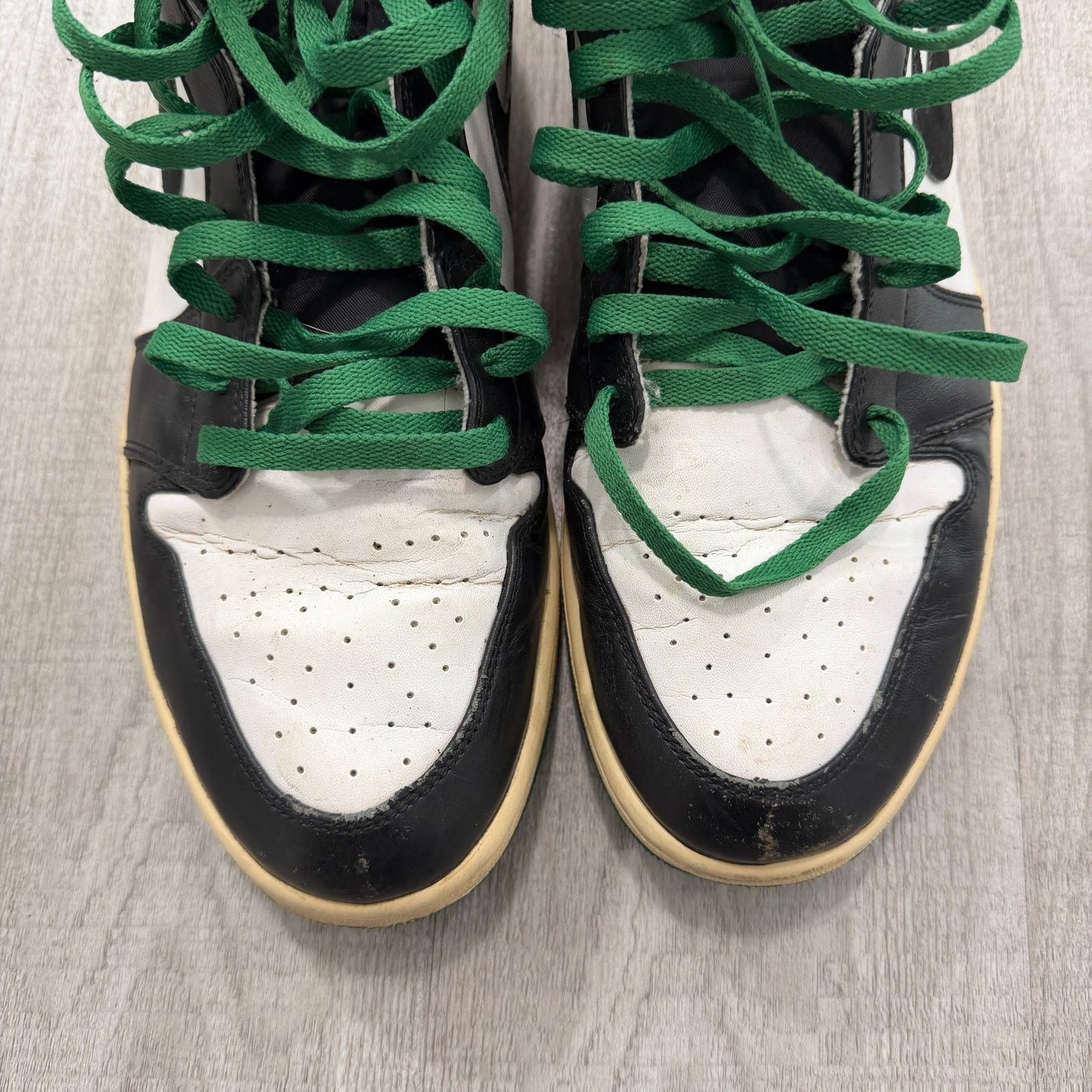 Jordan Brand Nike Air Jordan 1 Retro High Celtics Mens 13 Green Sneakers Size US 13 / EU 46 - 5 Thumbnail