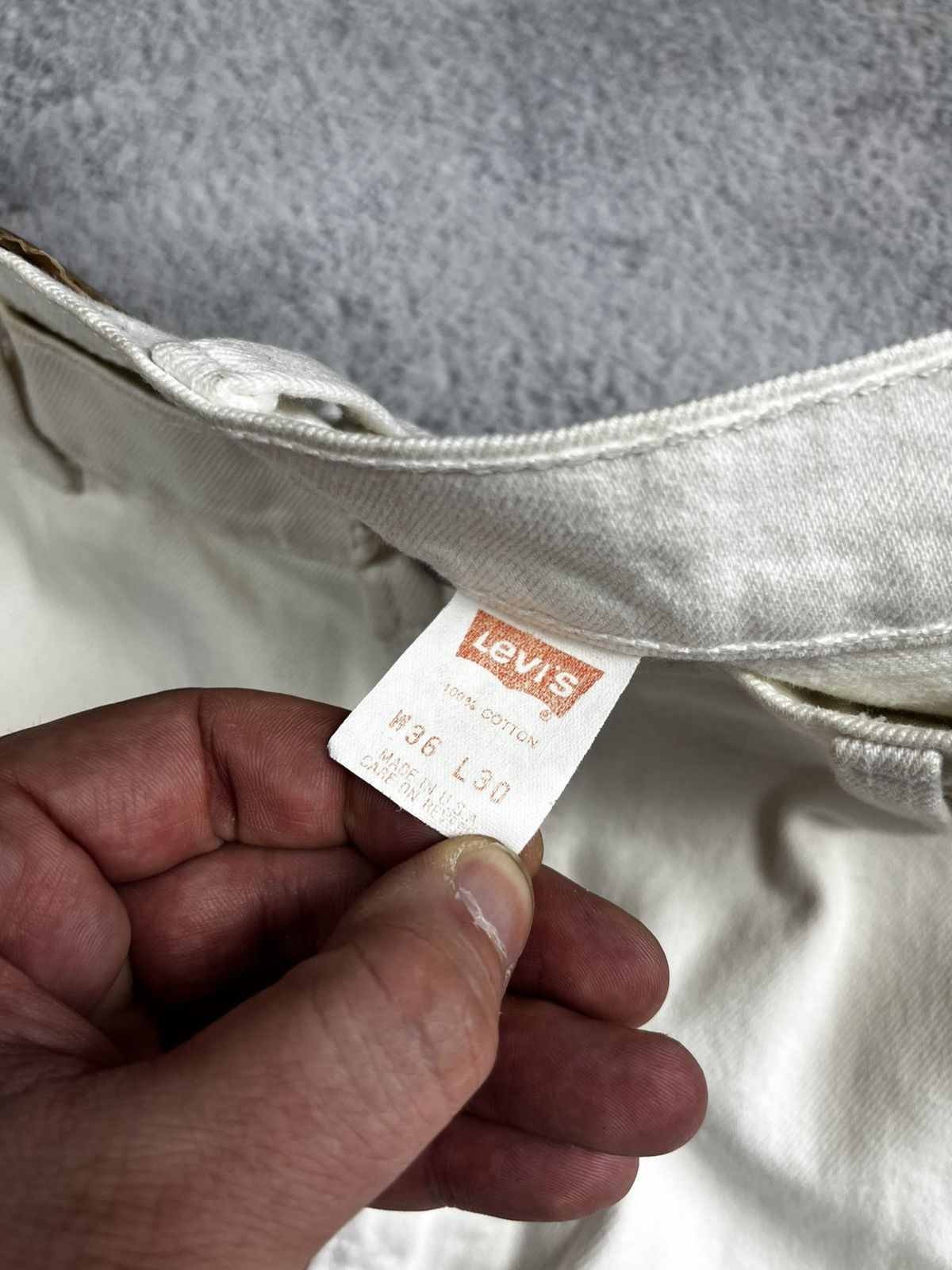 Levi's Levi’s denim vintage made USA size 36/30 Size US 36 / EU 52 - 2 Thumbnail
