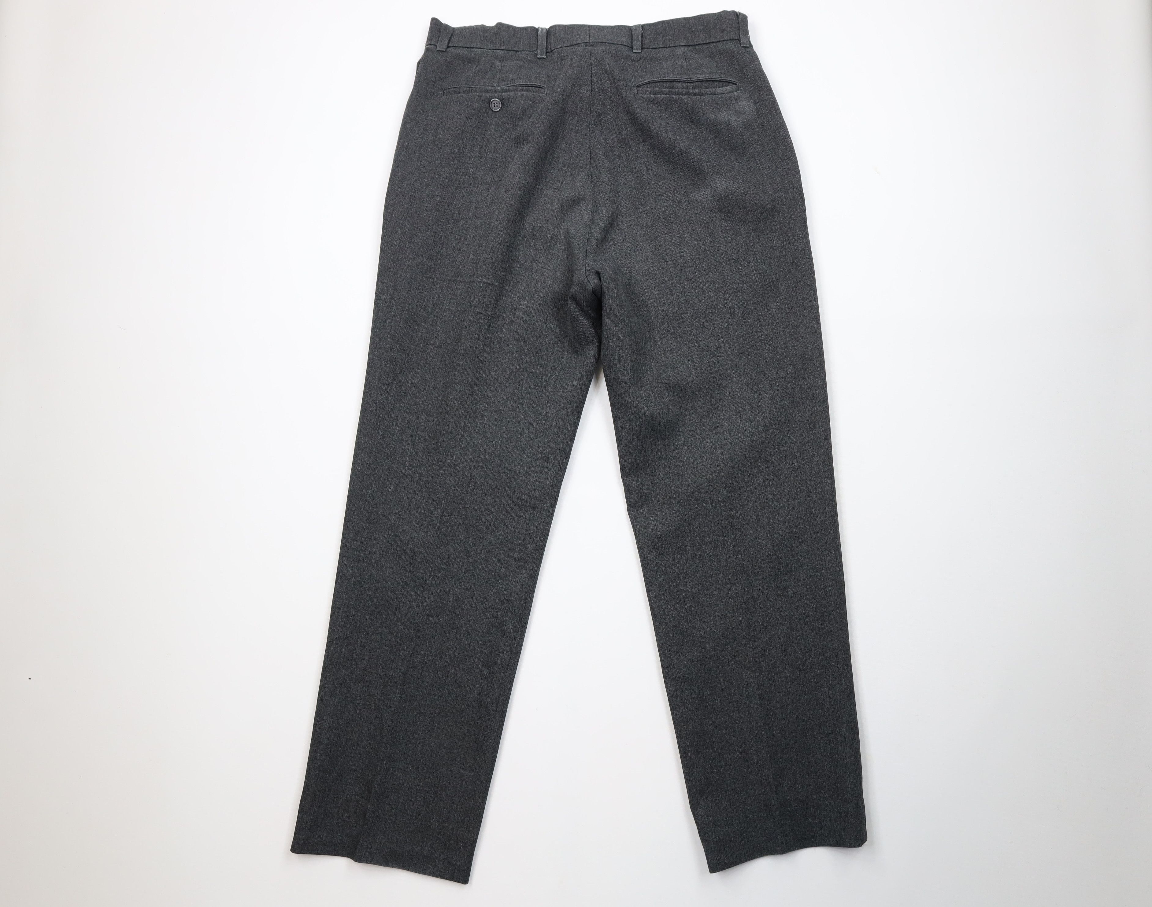 Levi's Vintage 90s Levis Knit Straight Leg Chino Pants Gray USA Size US 34 / EU 50 - 12 Thumbnail