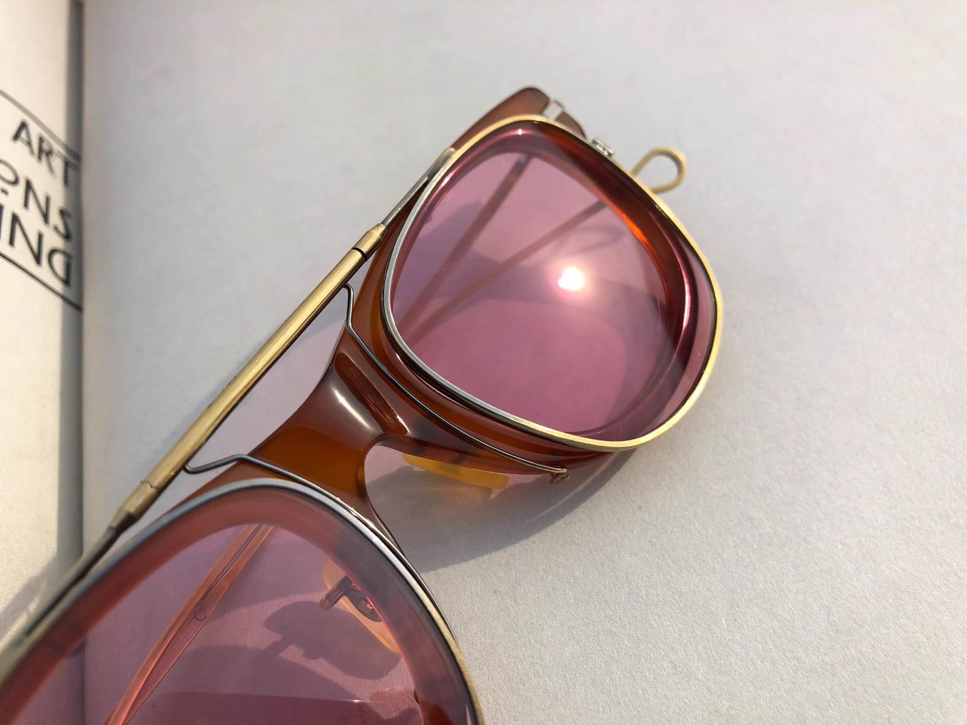 Takahiromiyashita The Soloist. TAKAHIROMIYASHITA THE SOLOIST sunglasses Size ONE SIZE - 4 Thumbnail