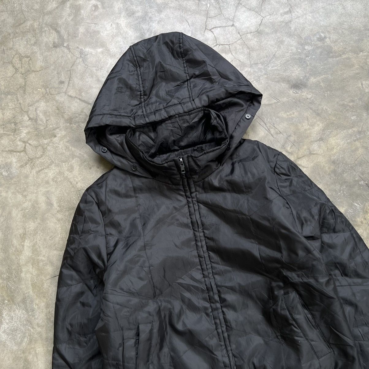 Hysteric Glamour 2000s Brugge Sepia Apocalypse Style Nylon Puffer Jacket Size US M / EU 48-50 / 2 - 2 Thumbnail