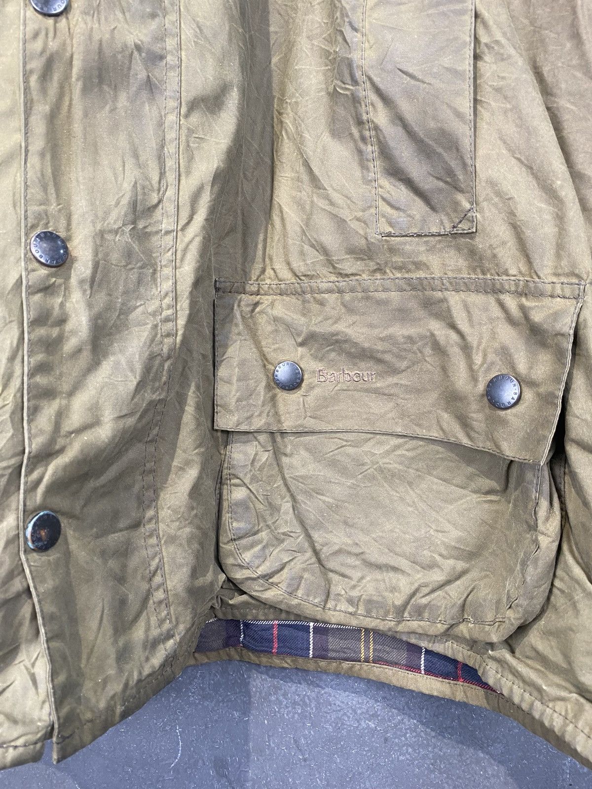 Barbour Grail💥Vintage Barbour Military Long Jacket Size US XXL / EU 58 / 5 - 8 Thumbnail