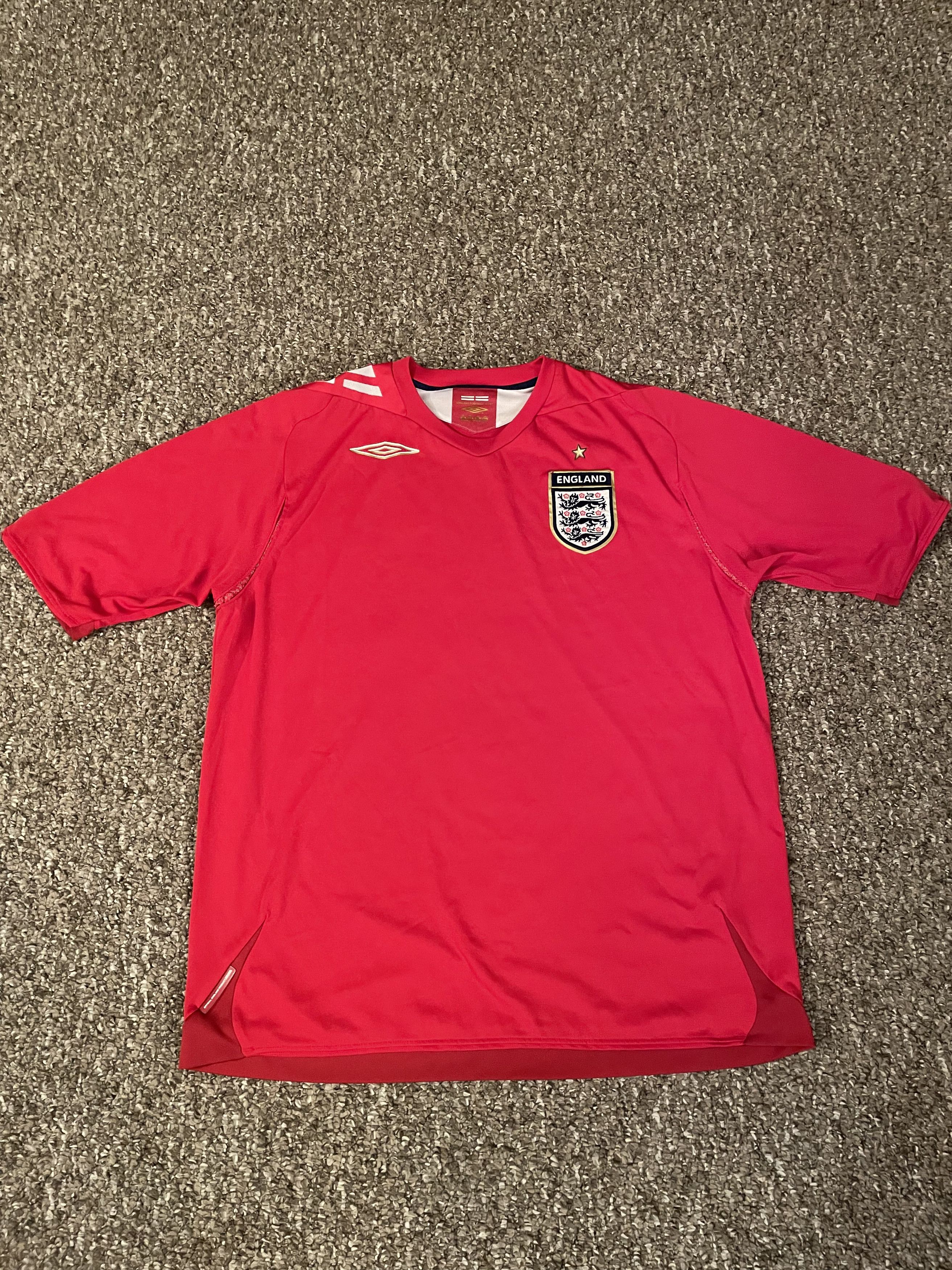 Umbro England National Team Soccer Jersey | Grailed