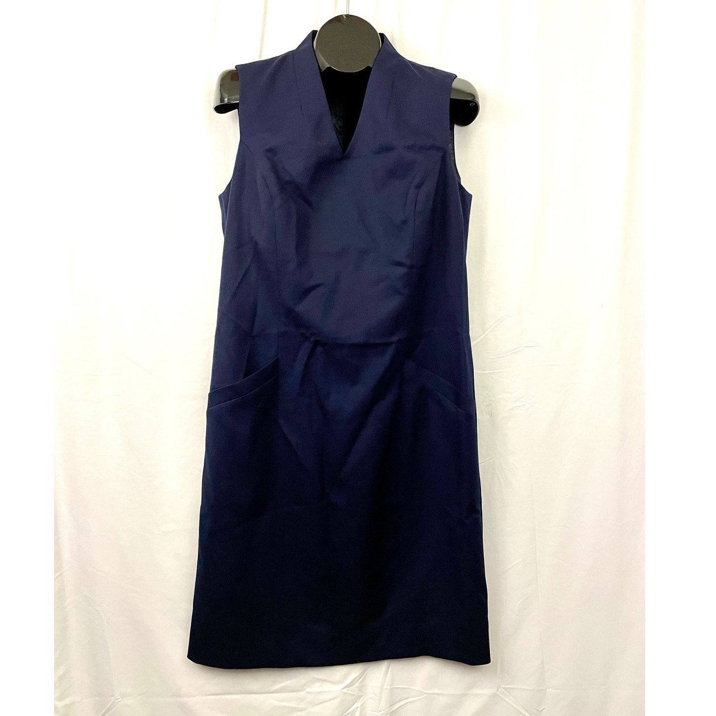 Pendleton Pendleton Blue Virgin Wool Sleeveless Sheath Dress Sz 14 Size XL / US 12-14 / IT 48-50 - 8 Thumbnail