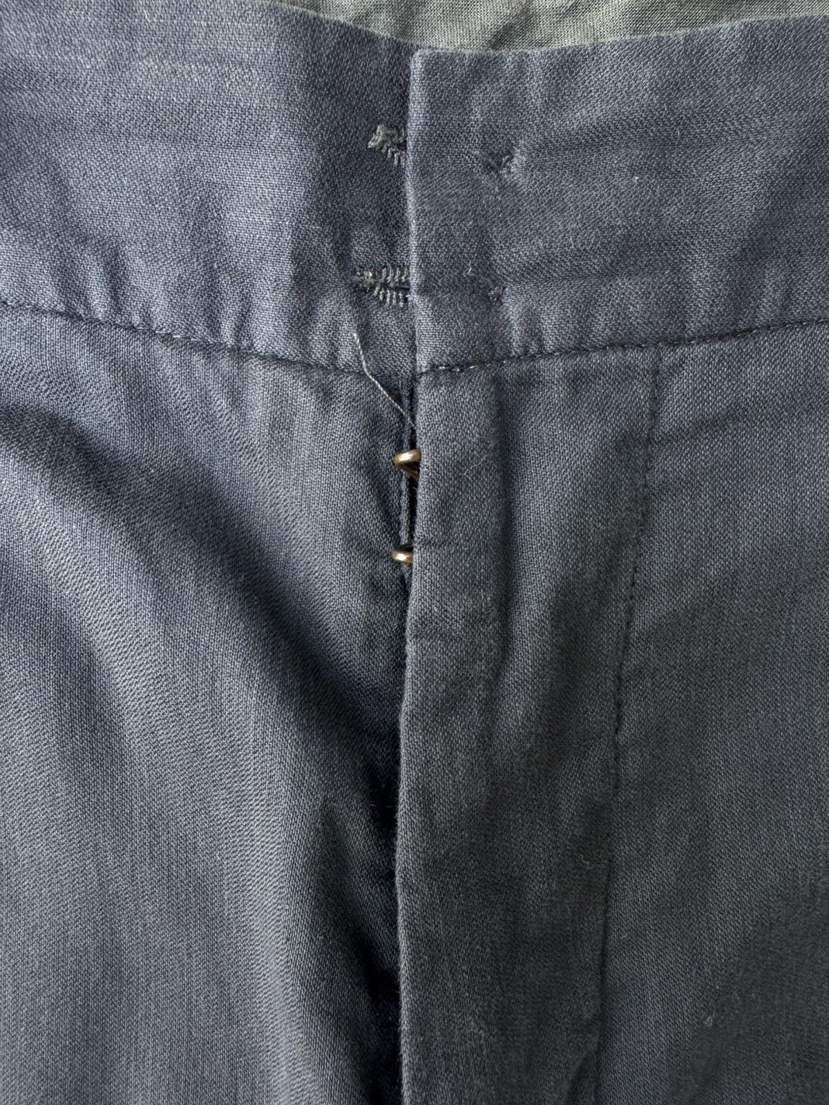 Maison Margiela Maison Martin Margiela SS03 Medal Cotton Slacks Trousers Size US 30 / EU 46 - 3 Thumbnail