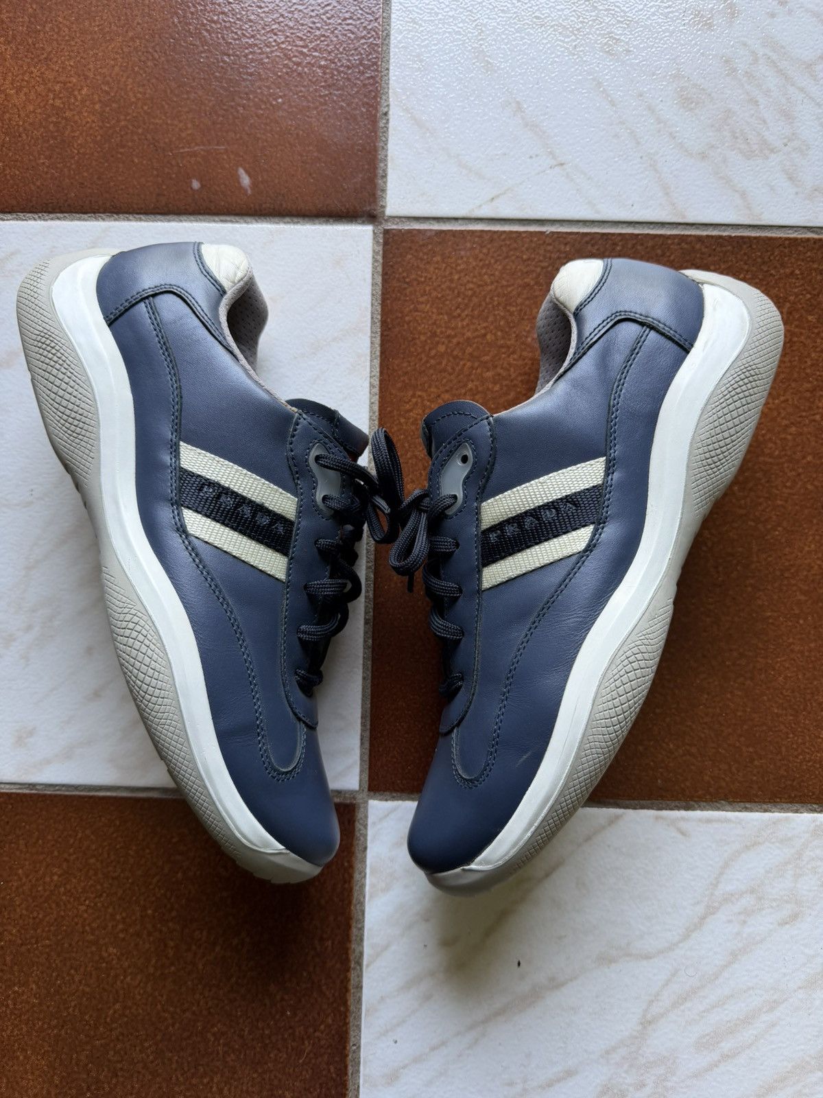 Prada Americas Cup OG Navy Blue Size US 9.5 / EU 42-43 - 1 Thumbnail