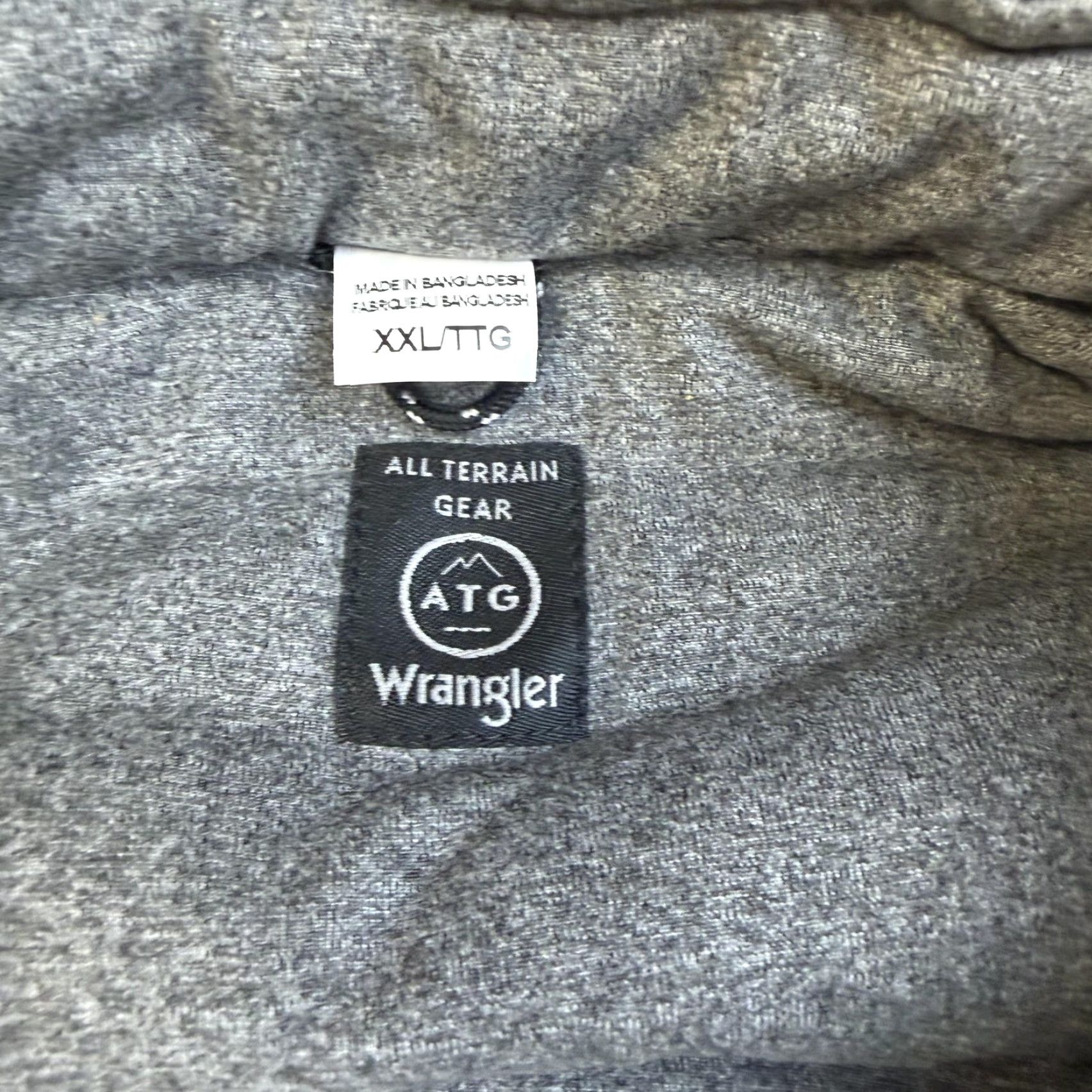 Wrangler Wrangler Vest Mens 2XL Gray Reversible Sorona Zip Insulated All Terrain Gear (ATG) Nylon Quilted Hiking Casual Vintage: No Size US XXL / EU 58 / 5 - 5 Thumbnail