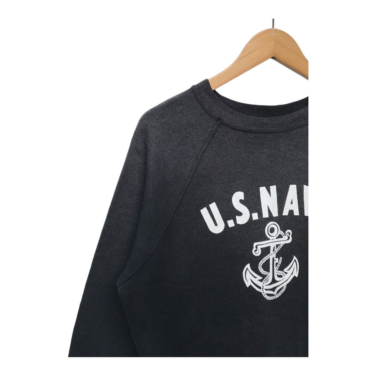Vintage Vintage Navy Sweatshirt Military Sweater Size US L / EU 52-54 / 3 - 4 Thumbnail
