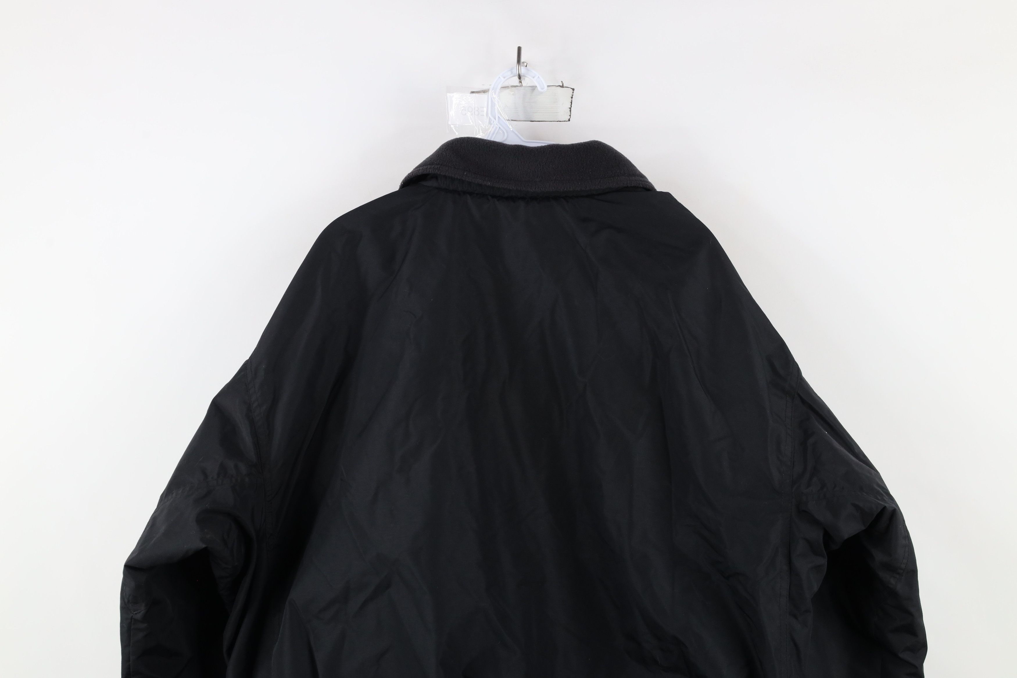 Columbia × Vintage Vintage Columbia Spell Out Fleece Lined Bomber Jacket Black Size US L / EU 52-54 / 3 - 14 Thumbnail