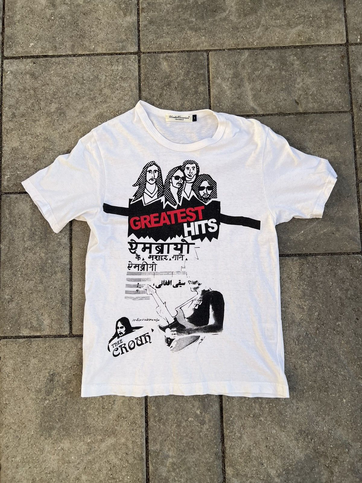 Undercover ‘Thee Crouh’ Greatest Hits tee undercover ss06