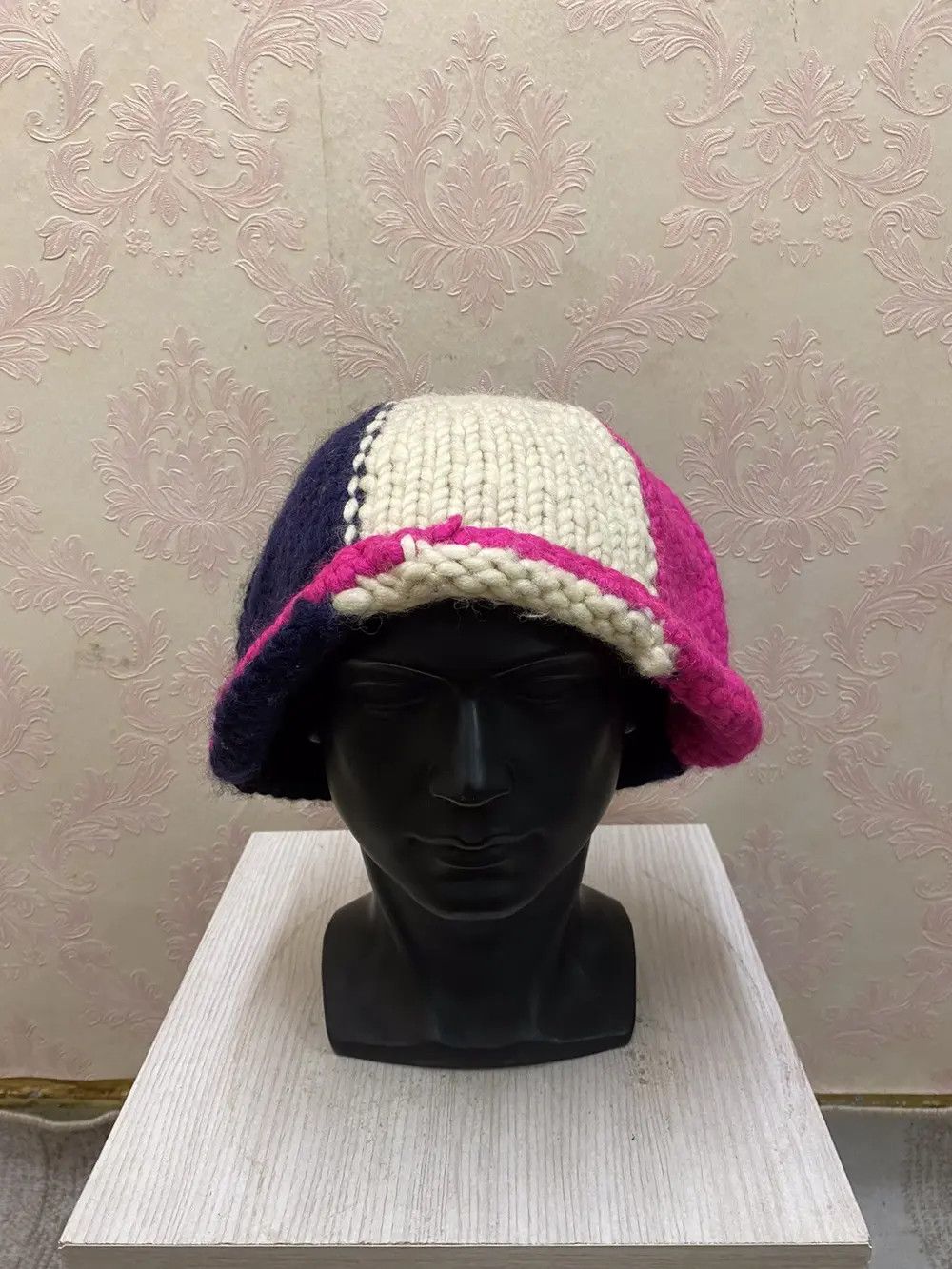 Japanese Brand Japanese Brand Rare Design Knit Beanie Hat Size ONE SIZE - 3 Thumbnail
