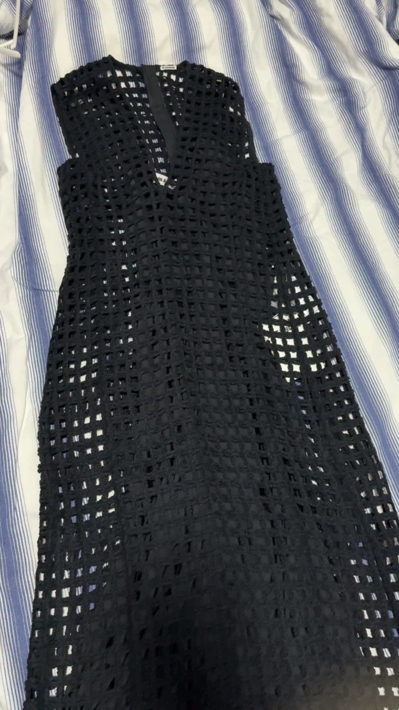 Jil Sander Jil Sander Black woven vest long skirt Size 4XL / US 24-26 - 1 Thumbnail