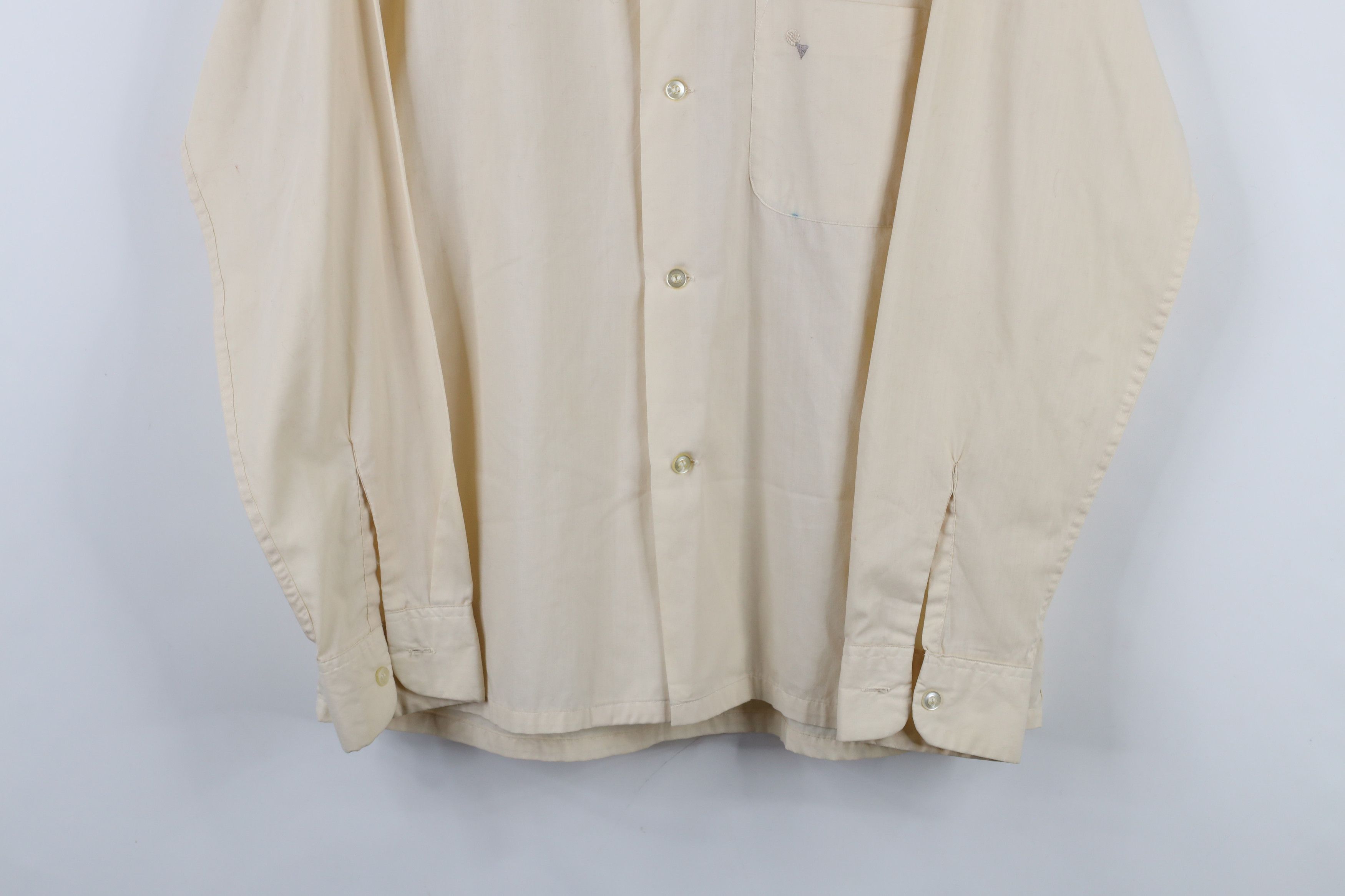 Vintage Vintage 50s 60s Rockabilly Looped Collar Button Shirt USA Size US M / EU 48-50 / 2 - 3 Thumbnail