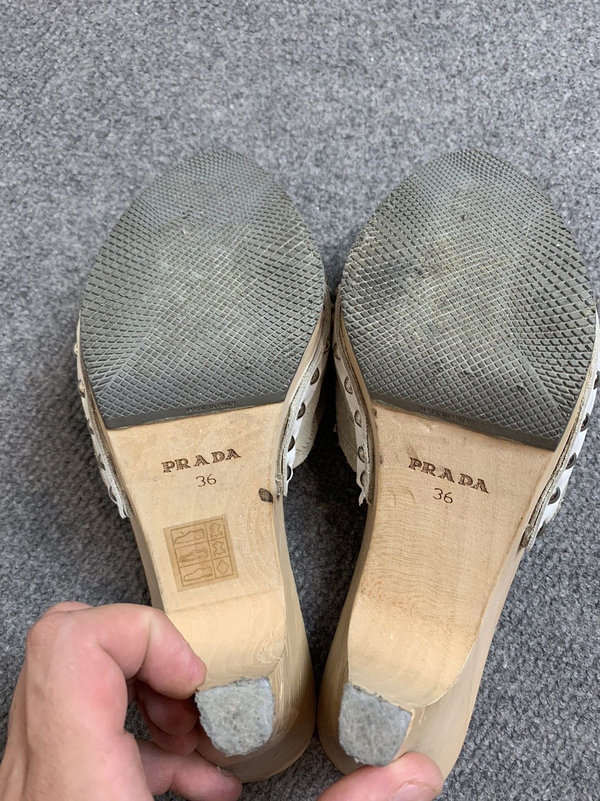 Prada Vintage Prada wool heels Size US 7 / IT 37 - 6 Thumbnail
