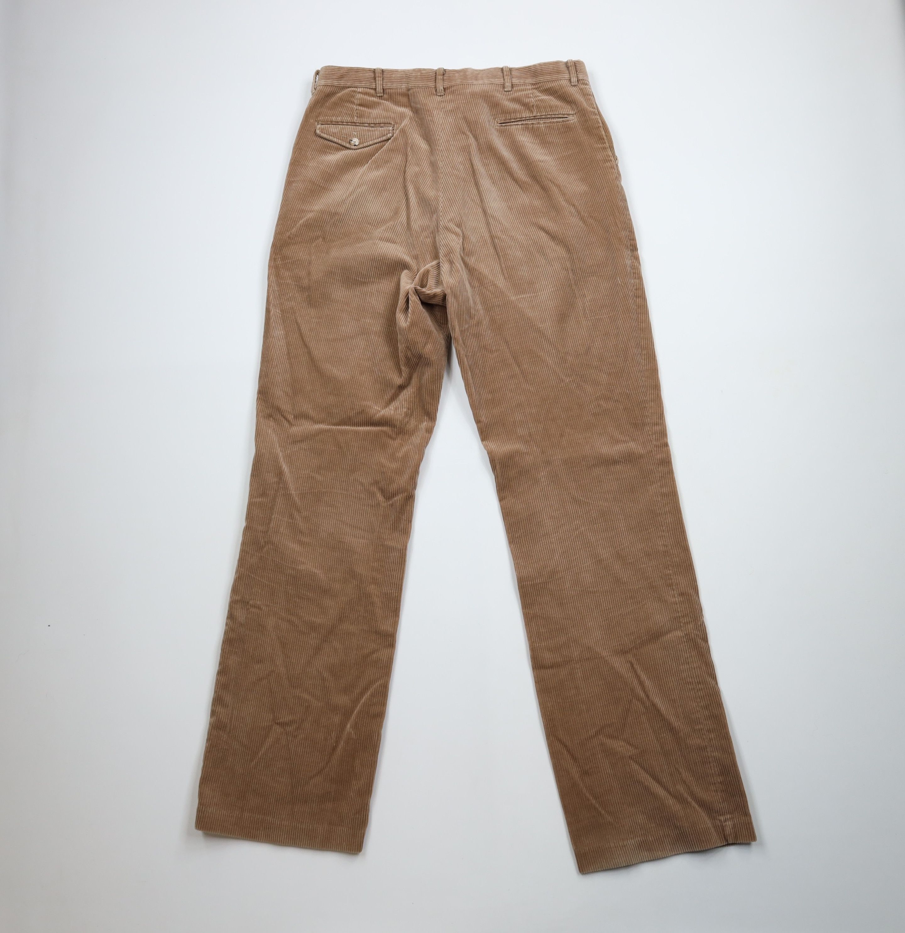 Vintage Vintage 90s Streetwear Flared Wide Leg Corduroy Chino Pants Size US 38 / EU 54 - 11 Thumbnail