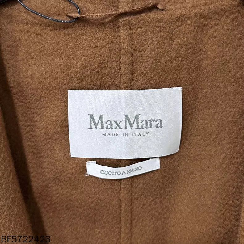 Max Mara Max Mara Tobacco-colored cashmere coat Size S / US 4 / IT 40 - 5 Thumbnail