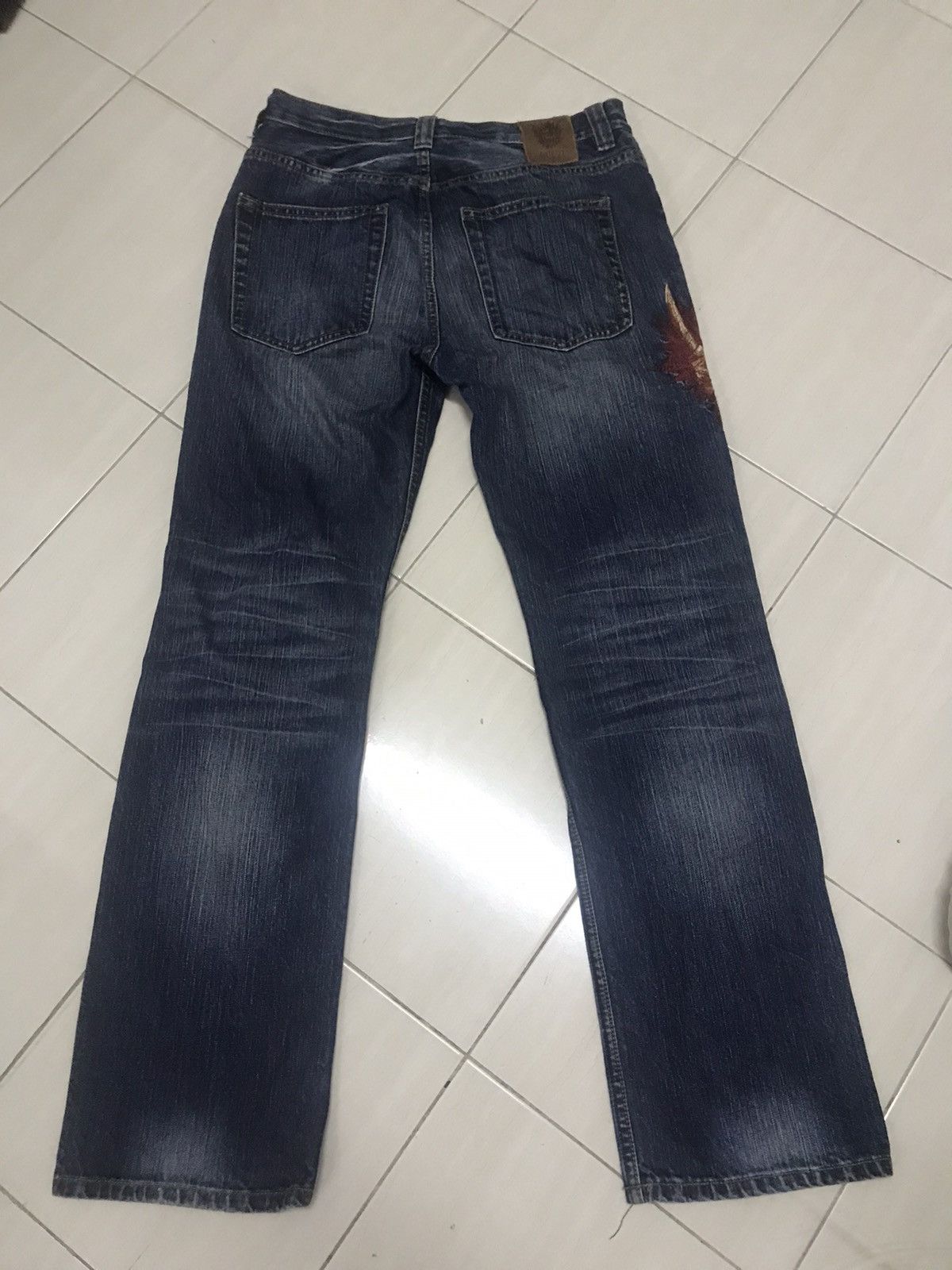 Japanese Brand × Oni × Vintage Oniarai japanese blue jeans denim Size US 32 / EU 48 - 3 Thumbnail
