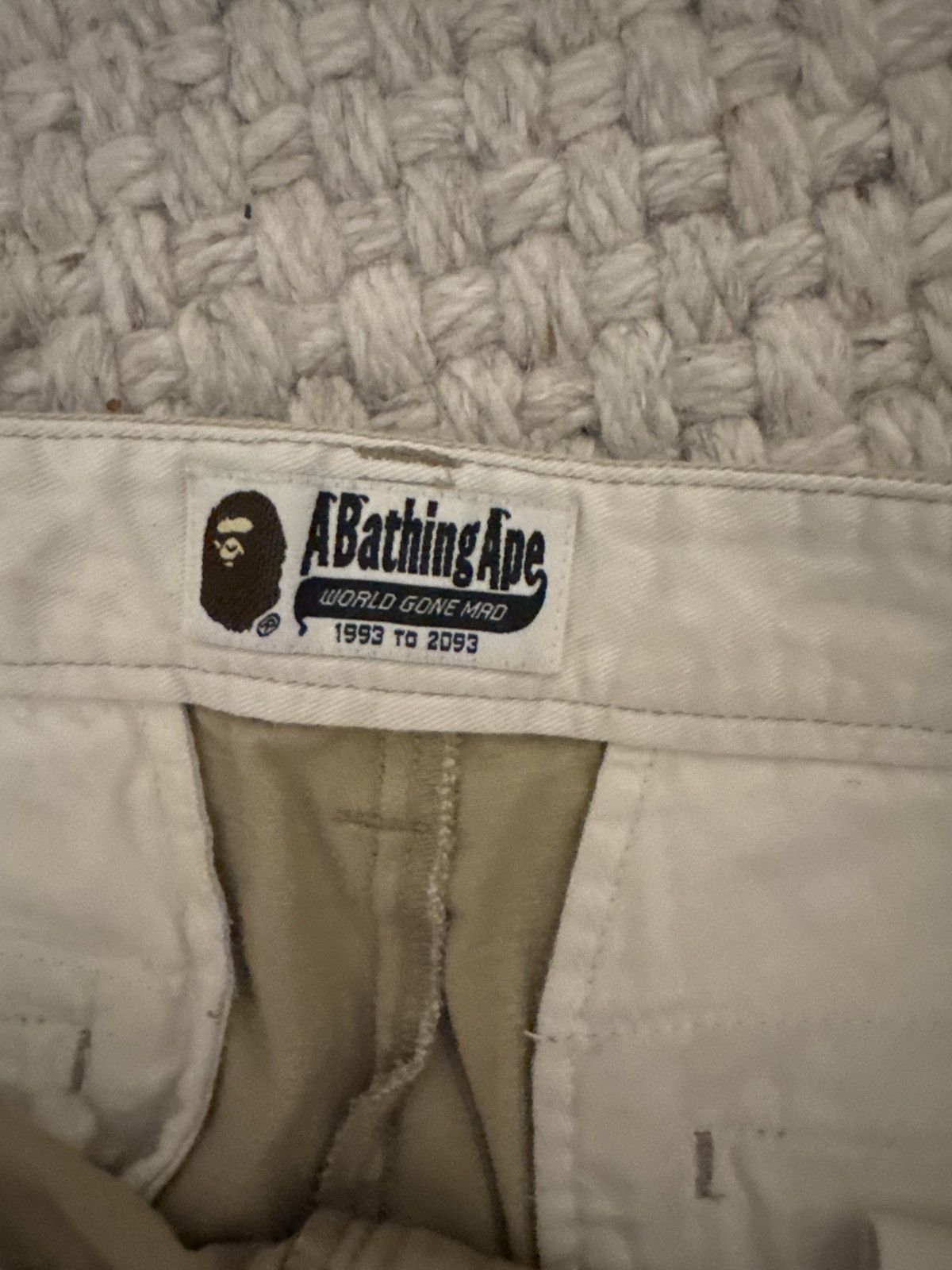 Bape Vintage bathing ape khaki pants Size US 30 / EU 46 - 3 Thumbnail