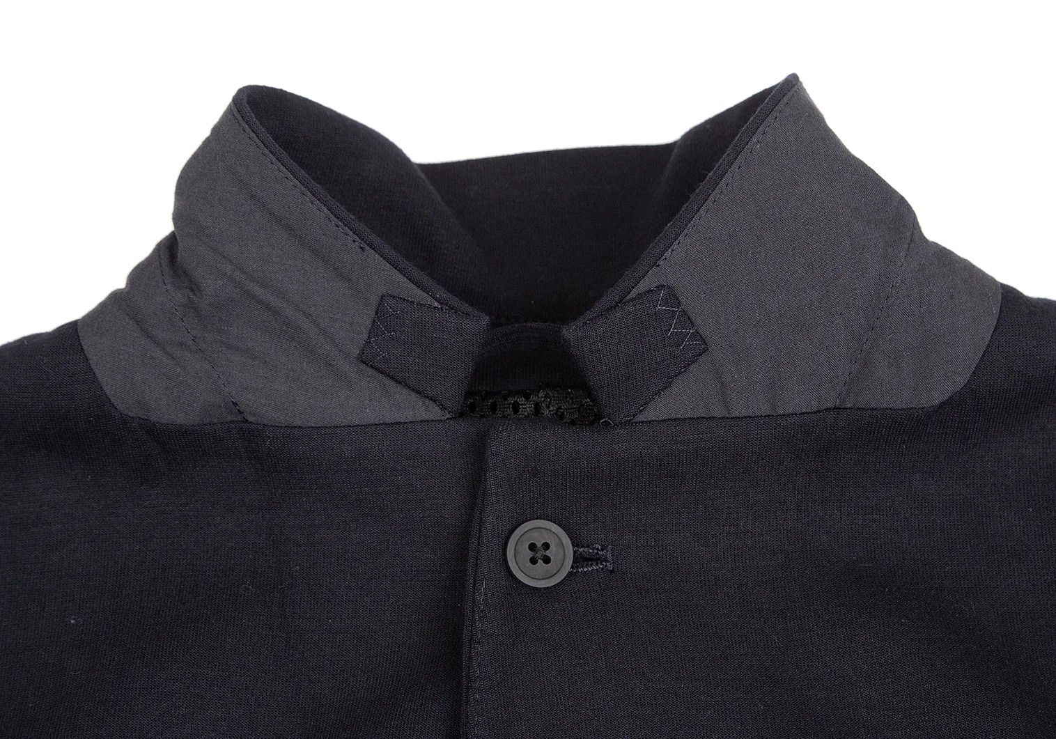 Emporio Armani Stretch Mesh Back Jacket in Dark Navy, Size 54 Size US L / EU 52-54 / 3 - 5 Thumbnail