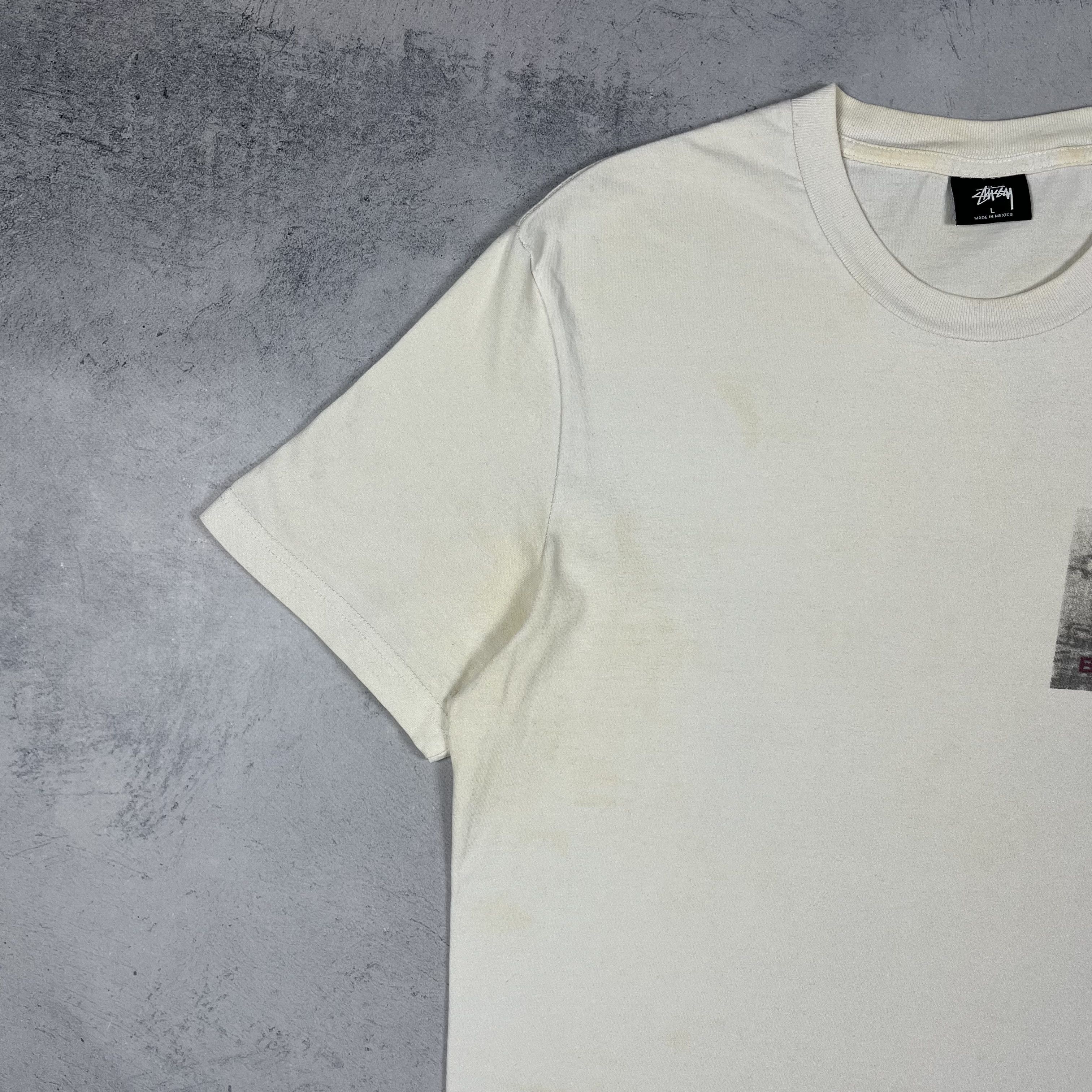 Stussy Stussy X Bedwin Art Big Logo T Shirt Size US L / EU 52-54 / 3 - 22 Thumbnail