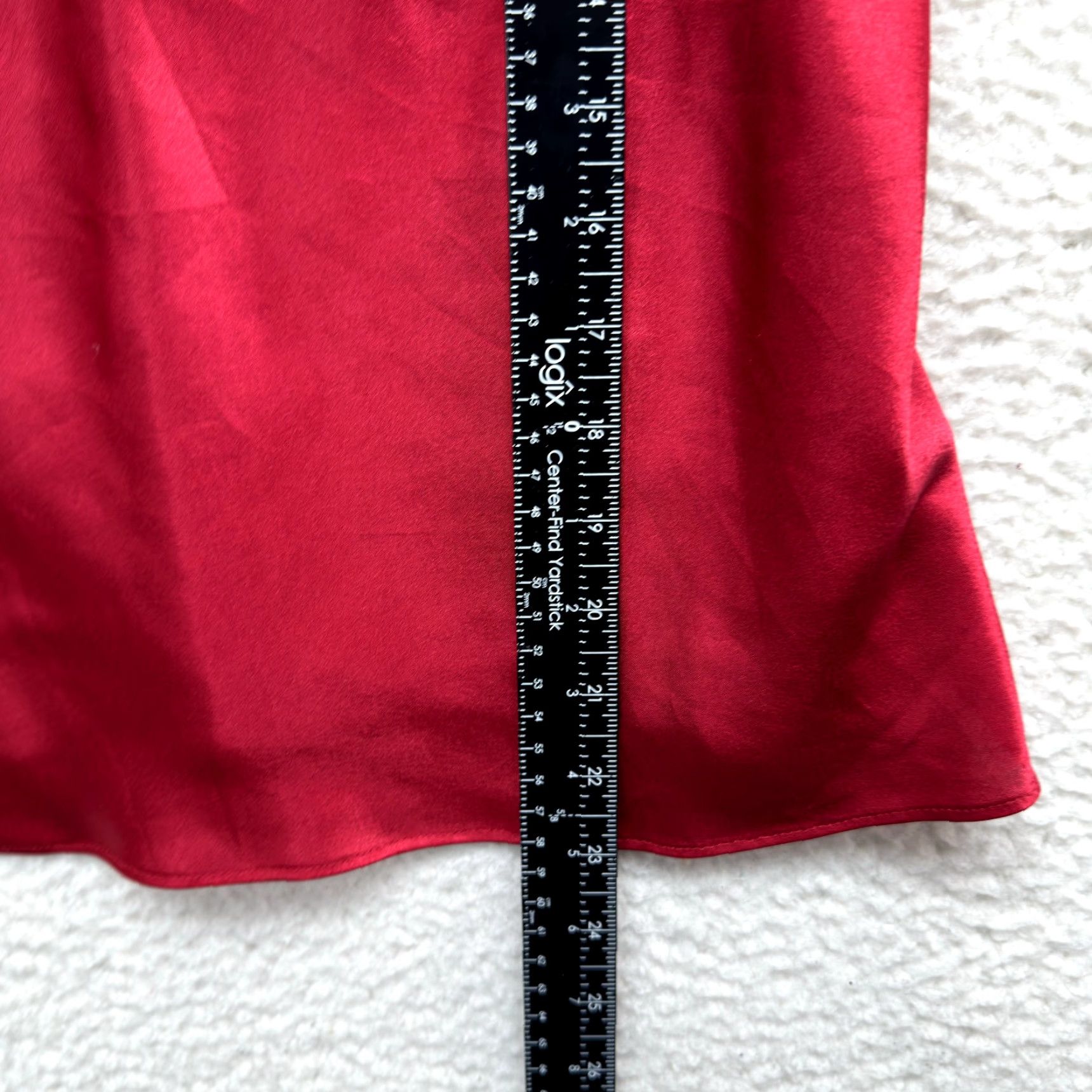 Vintage VINTAGE Camisole Top M Red Satin Lace Coquette Victorian Edwardian Y2K Size M / US 6-8 / IT 42-44 - 6 Thumbnail