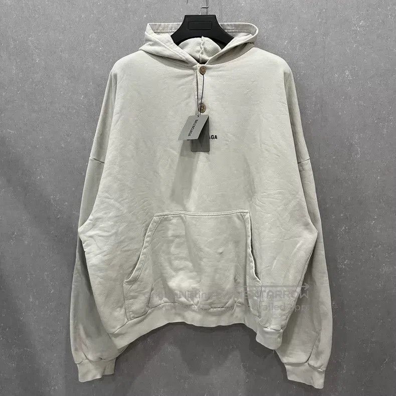 Balenciaga Balenciaga Polo Collar Hooded Letter Sweatshirt Size US M / EU 48-50 / 2 - 3 Thumbnail