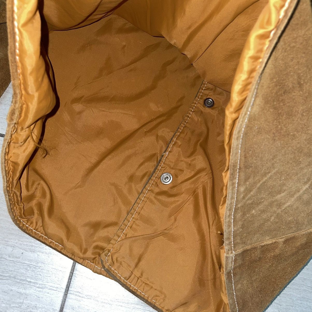 Other Vintage Suede Snap Button Jacket/ Overshirt Size US M / EU 48-50 / 2 - 7 Thumbnail