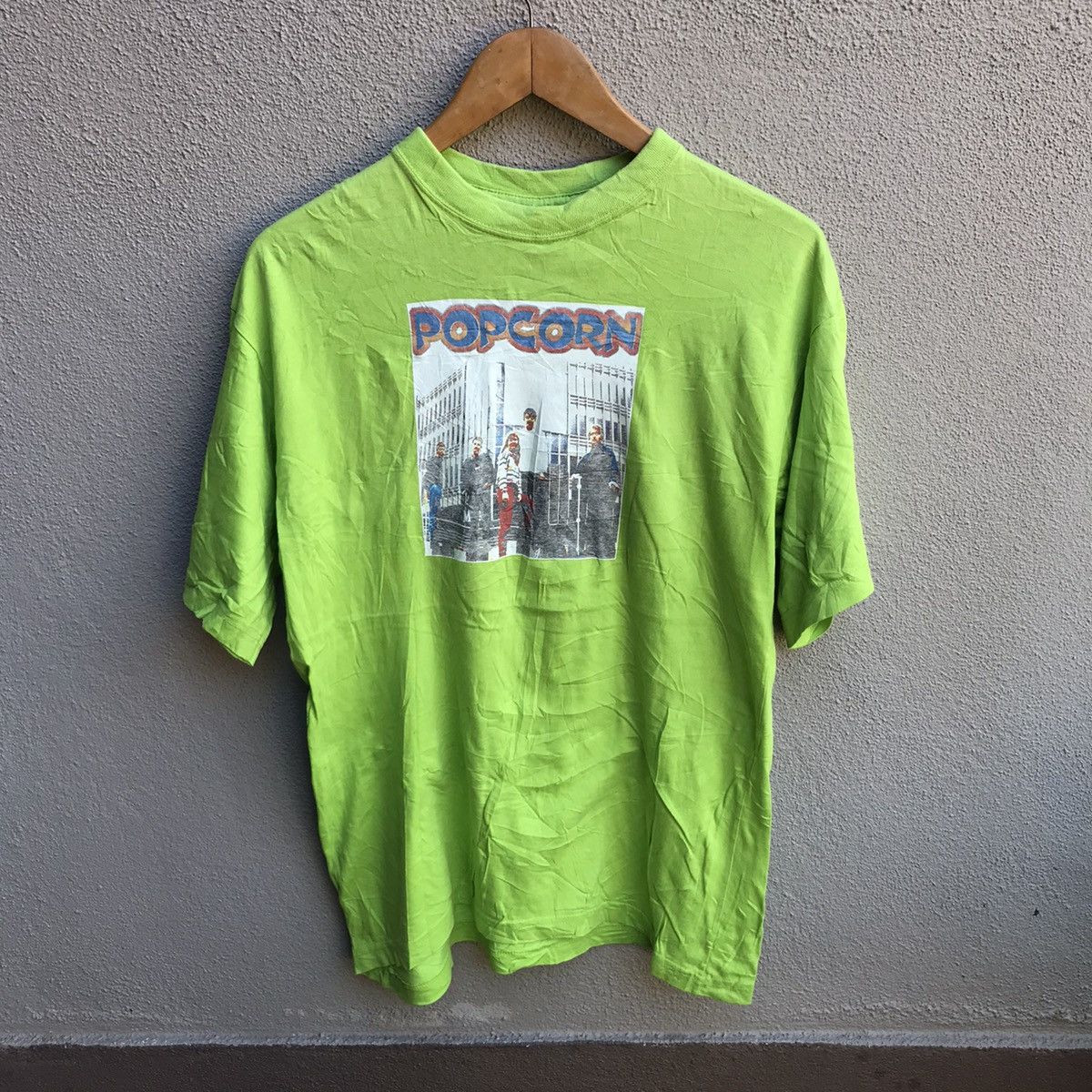 Band Tees Vintage 90s POPCORN band tee indie pop tour japan Size US M / EU 48-50 / 2 - 1 Thumbnail