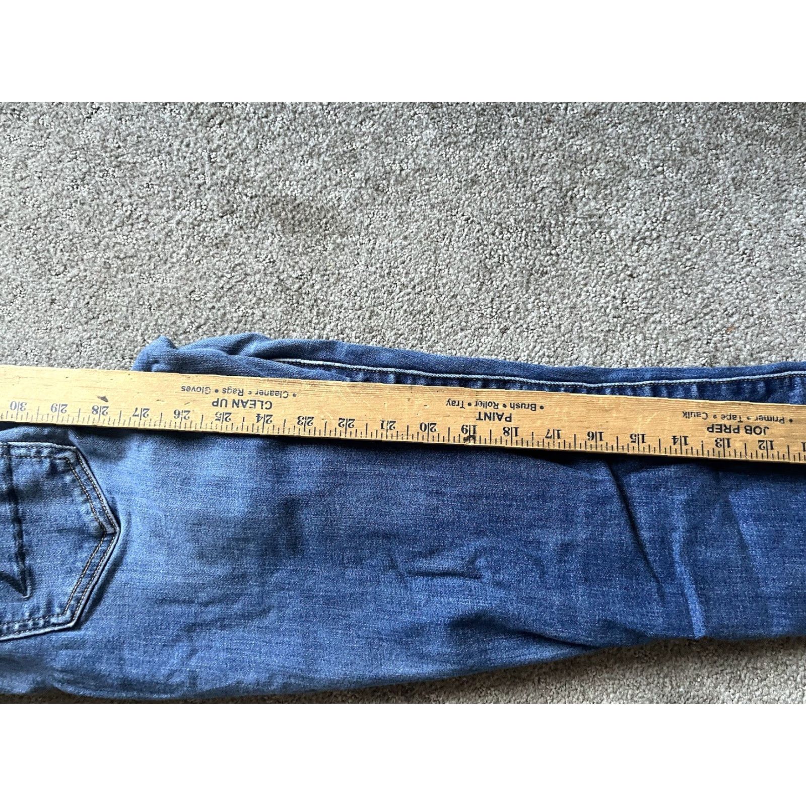 American Eagle Outfitters VINTAGE American Eagle Outfitters Blue Denim Jegging Pants Women's Size 4 Regular Stretch Distressed Size 27" / US 4 / IT 40 - 7 Thumbnail