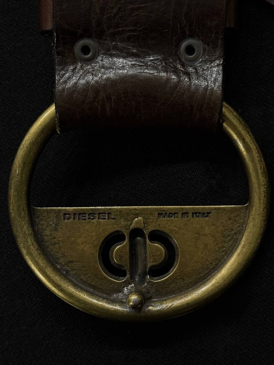 Diesel Diesel Leather Vintage Belt Size ONE SIZE - 4 Thumbnail