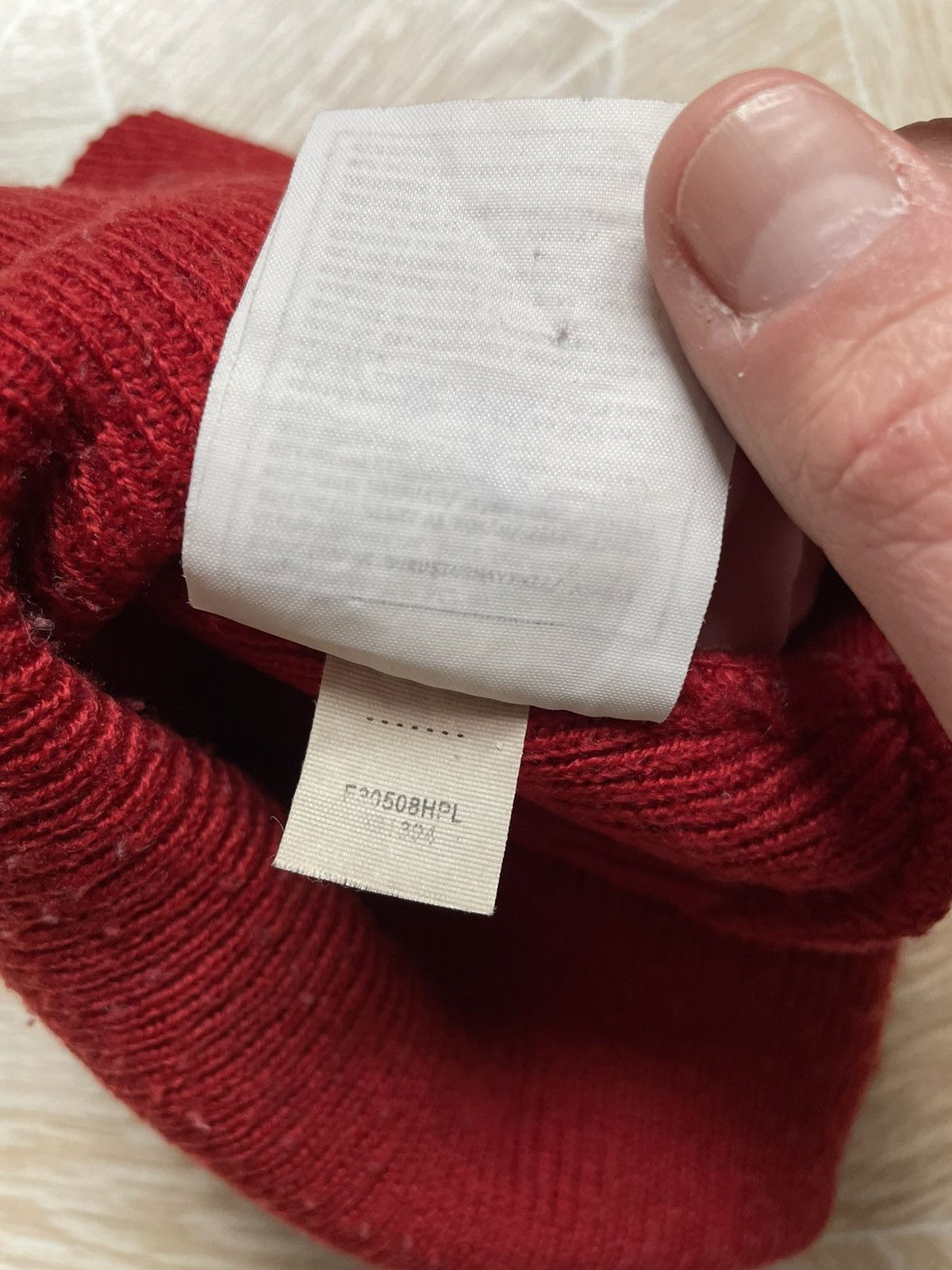 Nike × Vintage Rare Vintage 90s Y2K Nike Swoosh Logo Red Hat Size ONE SIZE - 4 Thumbnail