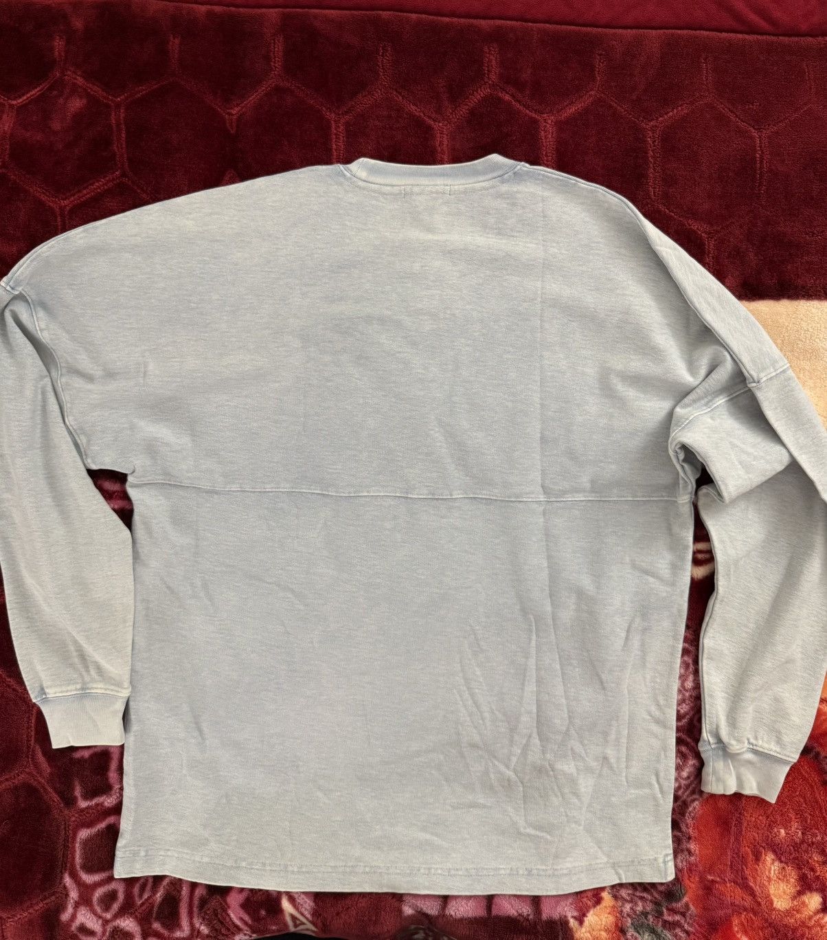 Kith Kith Paneled Long Sleeve Tee “Light Indigo” Size Small Size US S / EU 44-46 / 1 - 5 Thumbnail