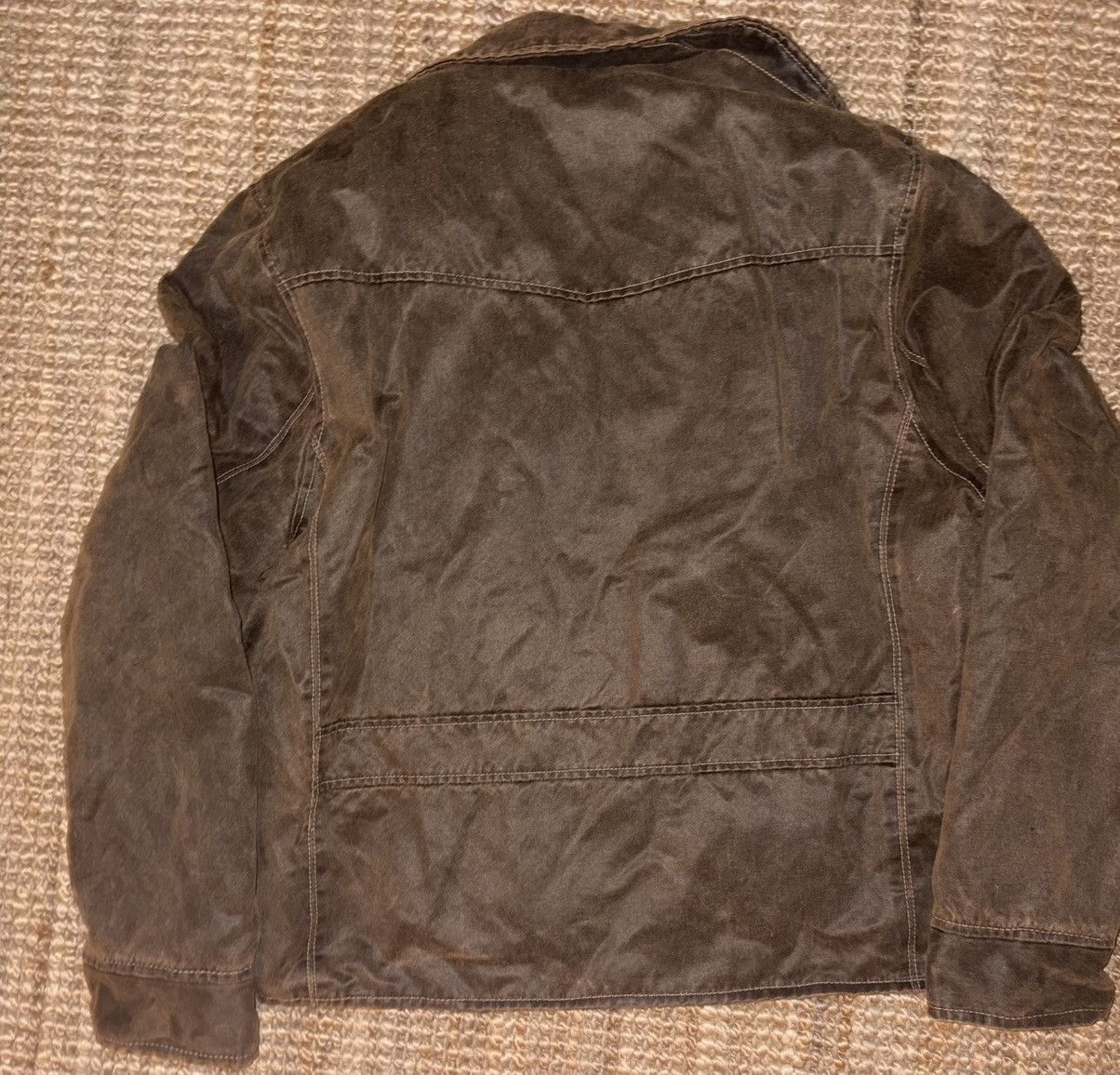 Other Brown Leather Jacket RuffHewn Size US M / EU 48-50 / 2 - 2 Thumbnail