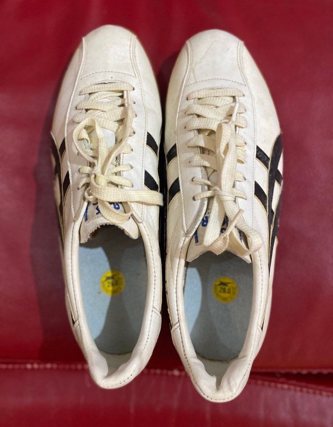 Asics × Onitsuka Tiger × Vintage SUPER RARE 1970 ONITSUKA TIGER VINTAGE MADE IN JAPAN LEATHER Size US 8 / EU 41 - 6 Thumbnail