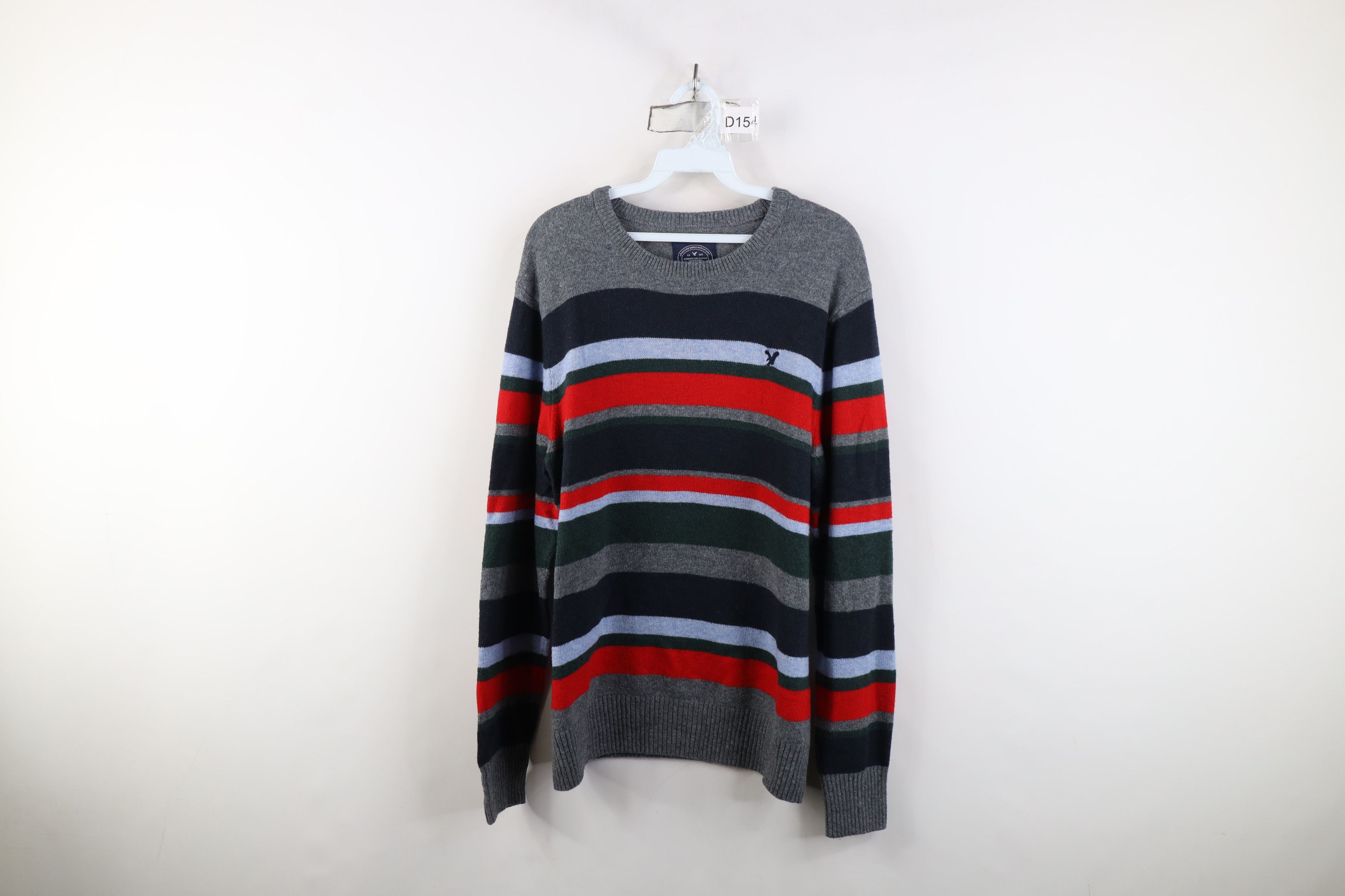 American Eagle Outfitters Vintage Y2K American Eagle Outfitters Wool Knit Sweater Size US L / EU 52-54 / 3 - 1 Thumbnail