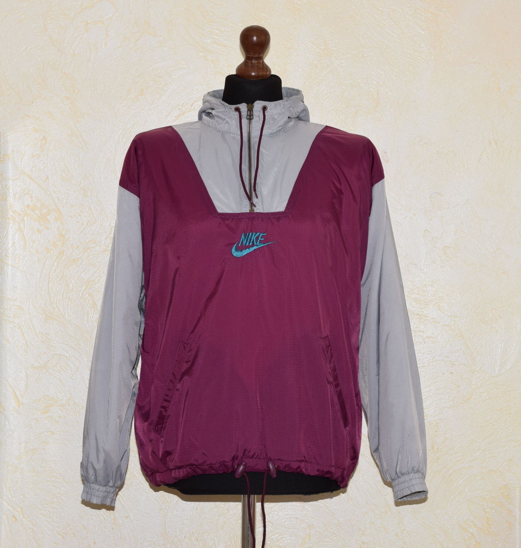 Nike RARE VINTAGE NIKE USA BEAVERTON OREGON OVERHEAD JACKET S Size US S / EU 44-46 / 1 - 3 Thumbnail