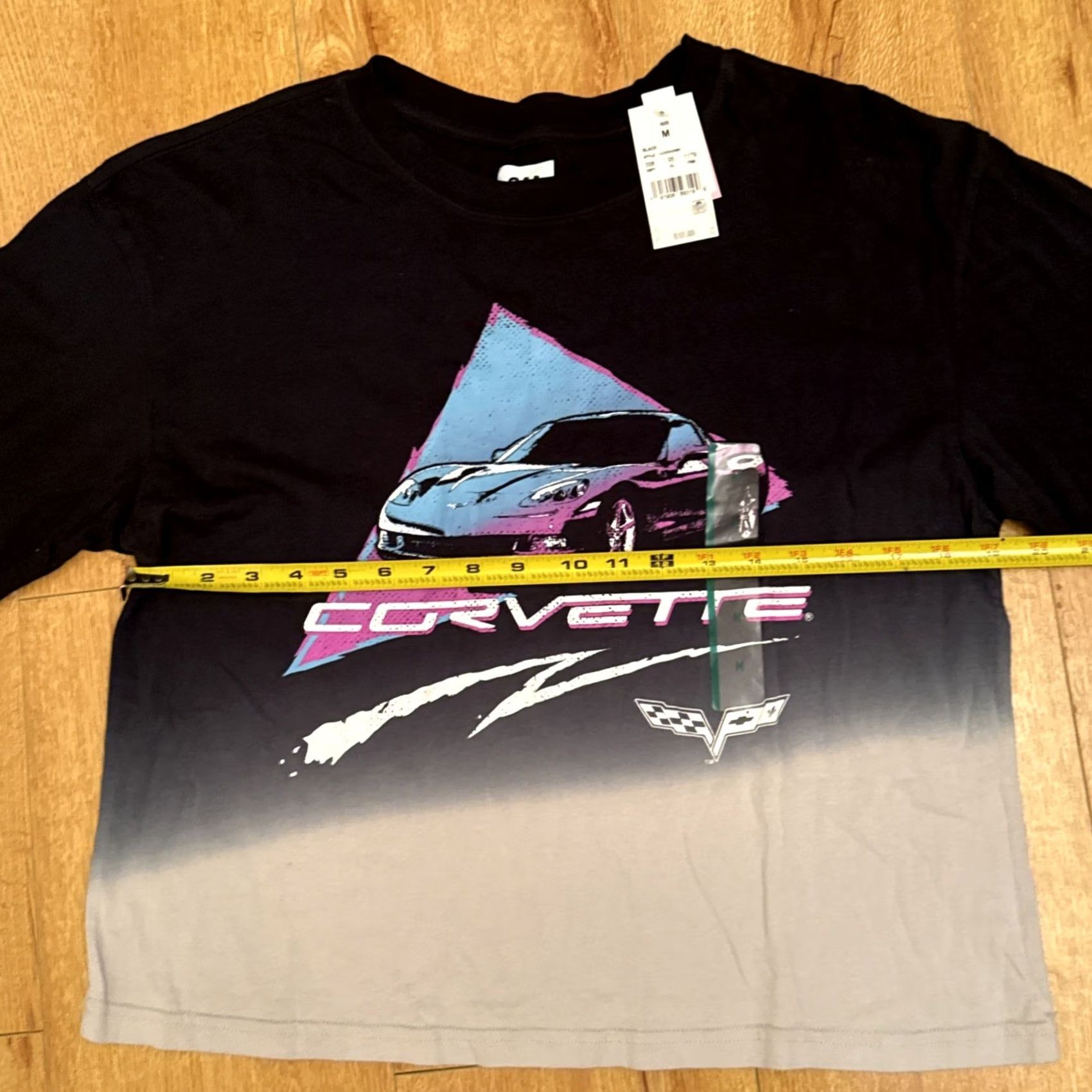 Vintage VINTAGE 2000s Y2K Chevrolet Corvette General Motors Neon Longsleeve T-Shirt Womens M NEW Size M / US 6-8 / IT 42-44 - 5 Thumbnail