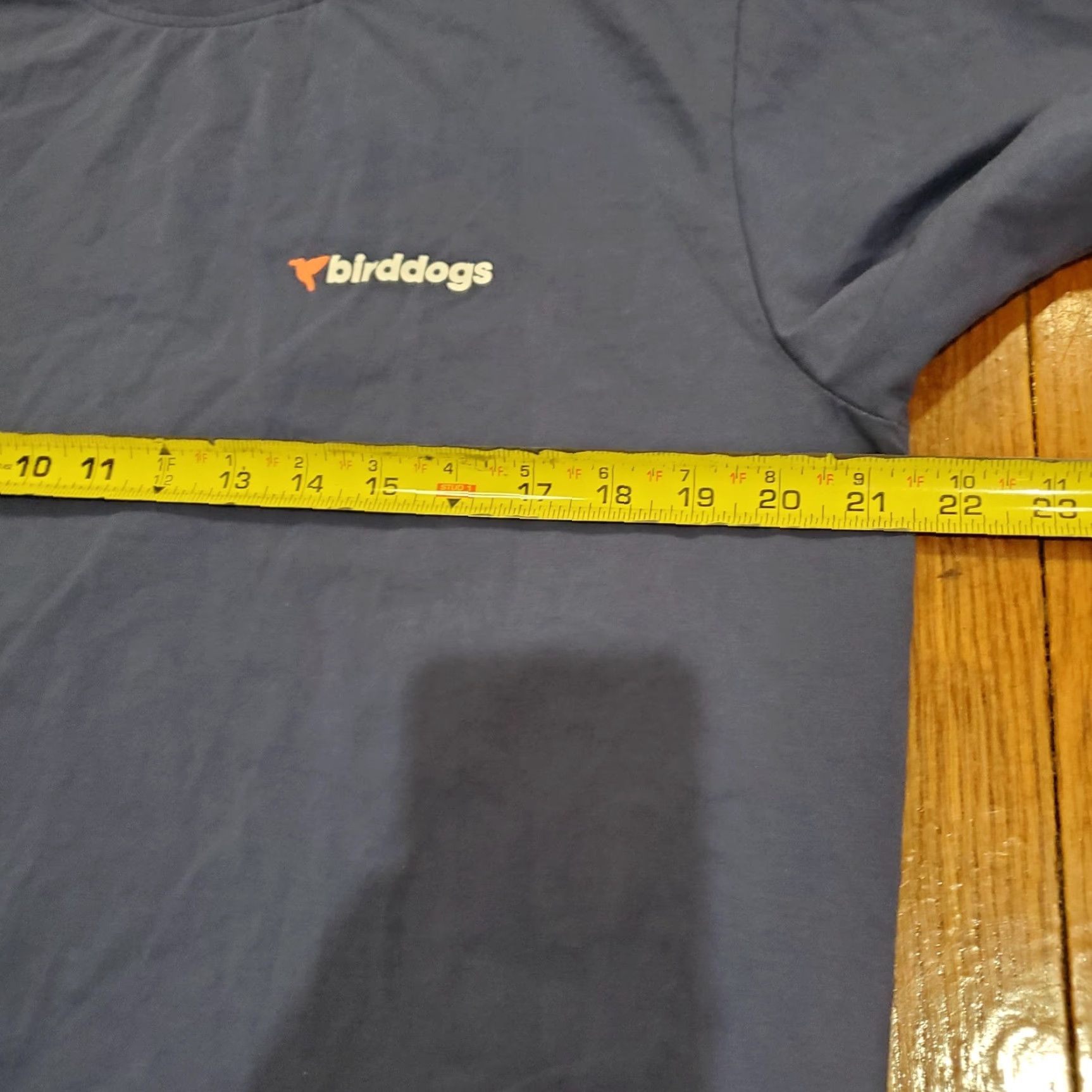Vintage Birddogs Shirt Mens Large Blue Logo Back Graphic Tee Tagless Stretch Casual Size US L / EU 52-54 / 3 - 6 Thumbnail