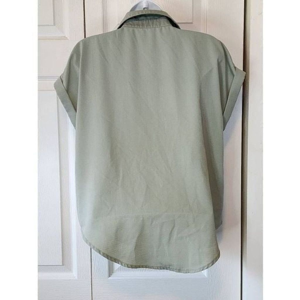 Shein Shein Sage Green Blouse Size M / US 6-8 / IT 42-44 - 4 Thumbnail