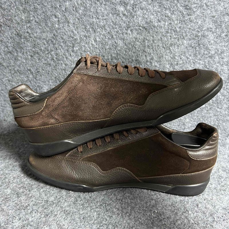 Gucci Gucci Brown Leather Lace-Up Casual Shoes -2508 Size US 8.5 / EU 41-42 - 6 Thumbnail