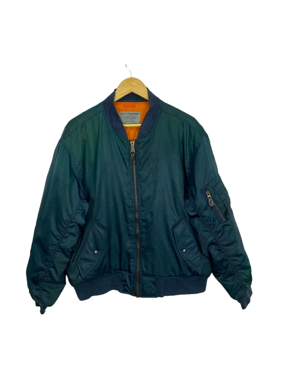 Vintage MA-1 Airborne flight bomber jacket