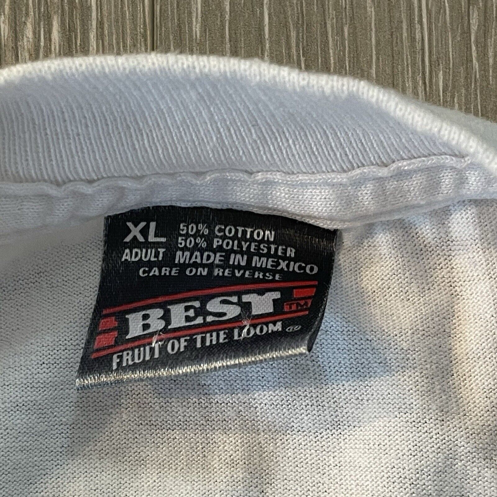 Fruit Of The Loom Vtg Blessed Is She Who Hums SIZE XL 50/50 XXX Humor NYHC Size US XL / EU 56 / 4 - 5 Thumbnail