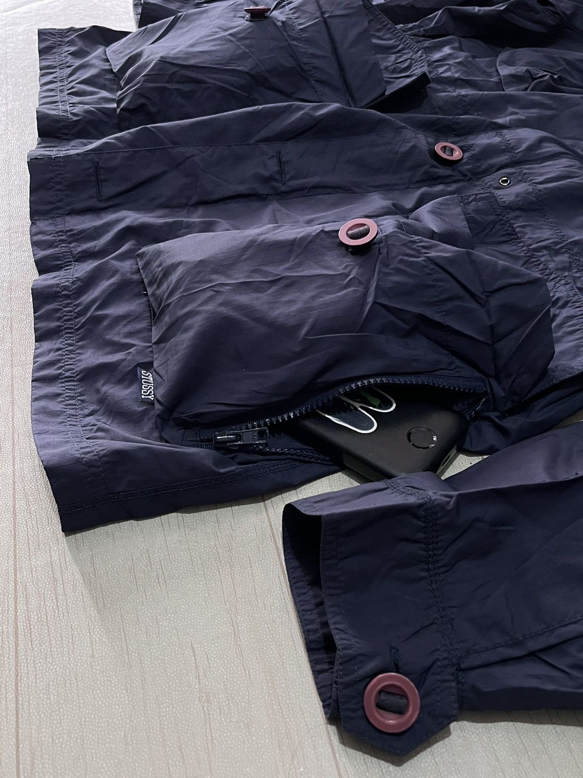 Stussy 2000s Stussy Outer Gear Parkas jungle fatigue Size US L / EU 52-54 / 3 - 9 Thumbnail