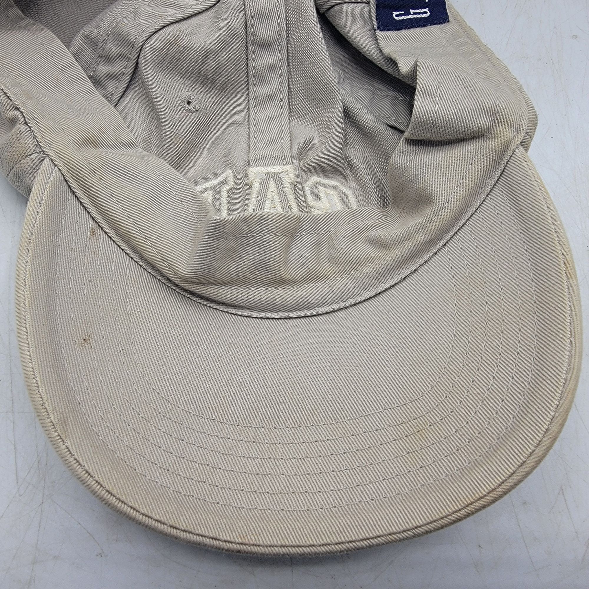 Gap Gap Adults Medium Beige Cotton Baseball Hat Cap Adjustable C Size ONE SIZE - 9 Thumbnail