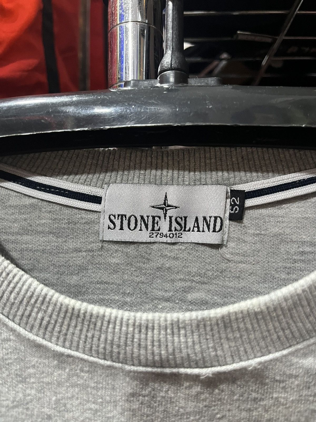 Vintage Stone Island Sweatshirt Logo (bootleg) Size US M / EU 48-50 / 2 - 5 Thumbnail