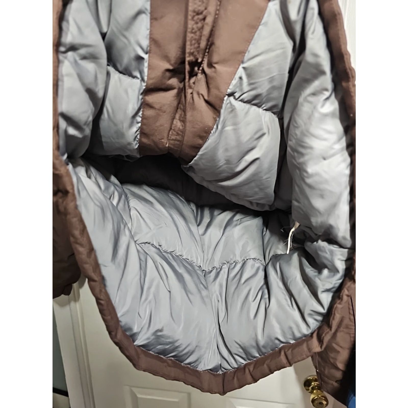 The North Face The North Face Parka Jacket Belted 550 Goose Down Hooded Women L Brown Size L Size L / US 10 / IT 46 - 4 Thumbnail