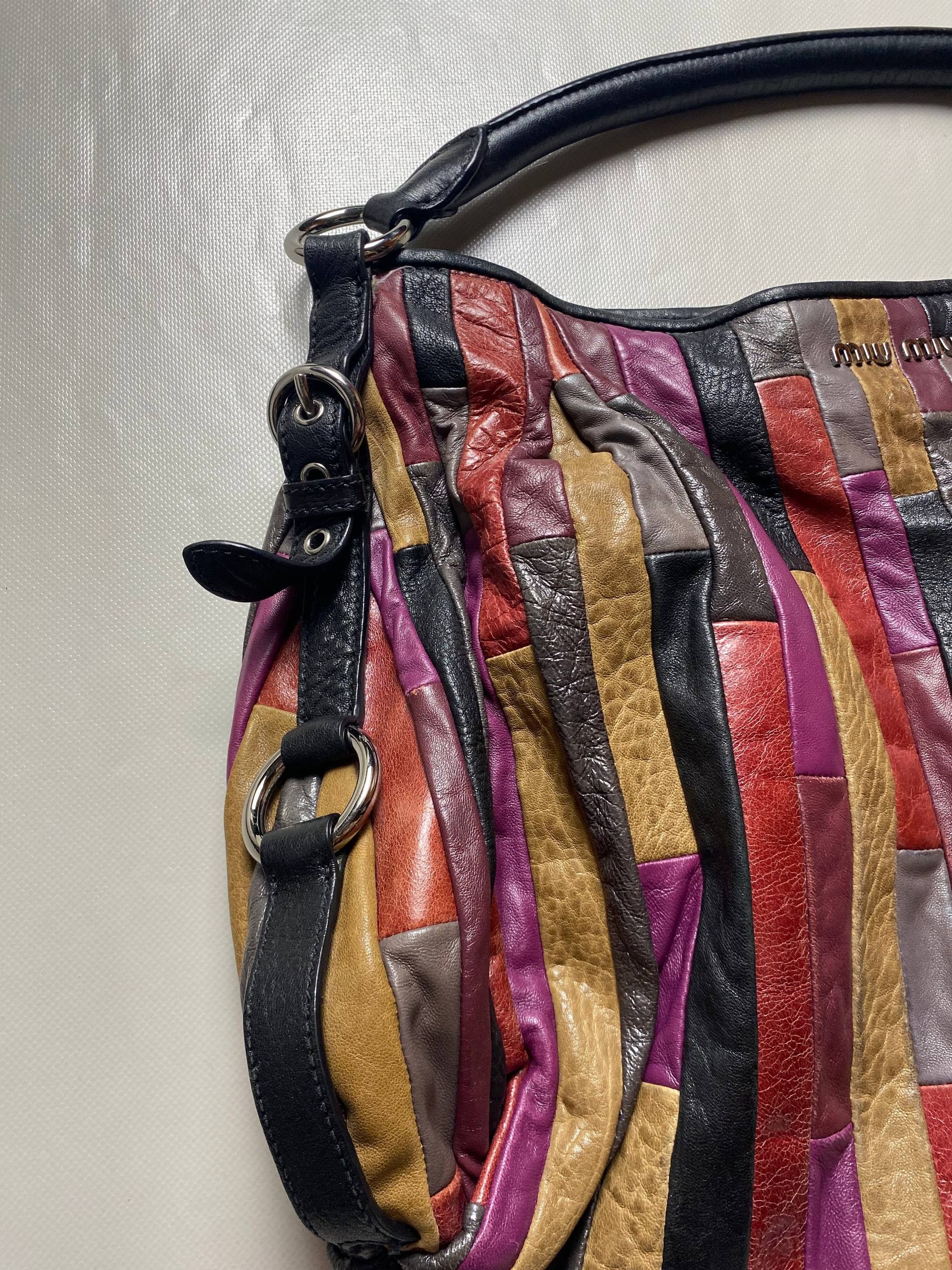 Miu Miu Miu Miu Patch Nappa Leather Satchel Size ONE SIZE - 7 Thumbnail