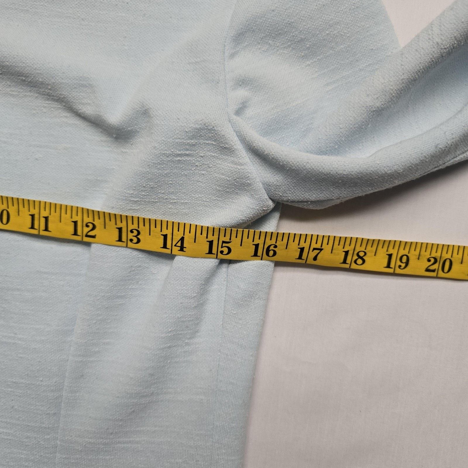 Other Vintage Blue Sheath Dress M Long Sleeve Solid Knee Length Size M / US 6-8 / IT 42-44 - 3 Thumbnail